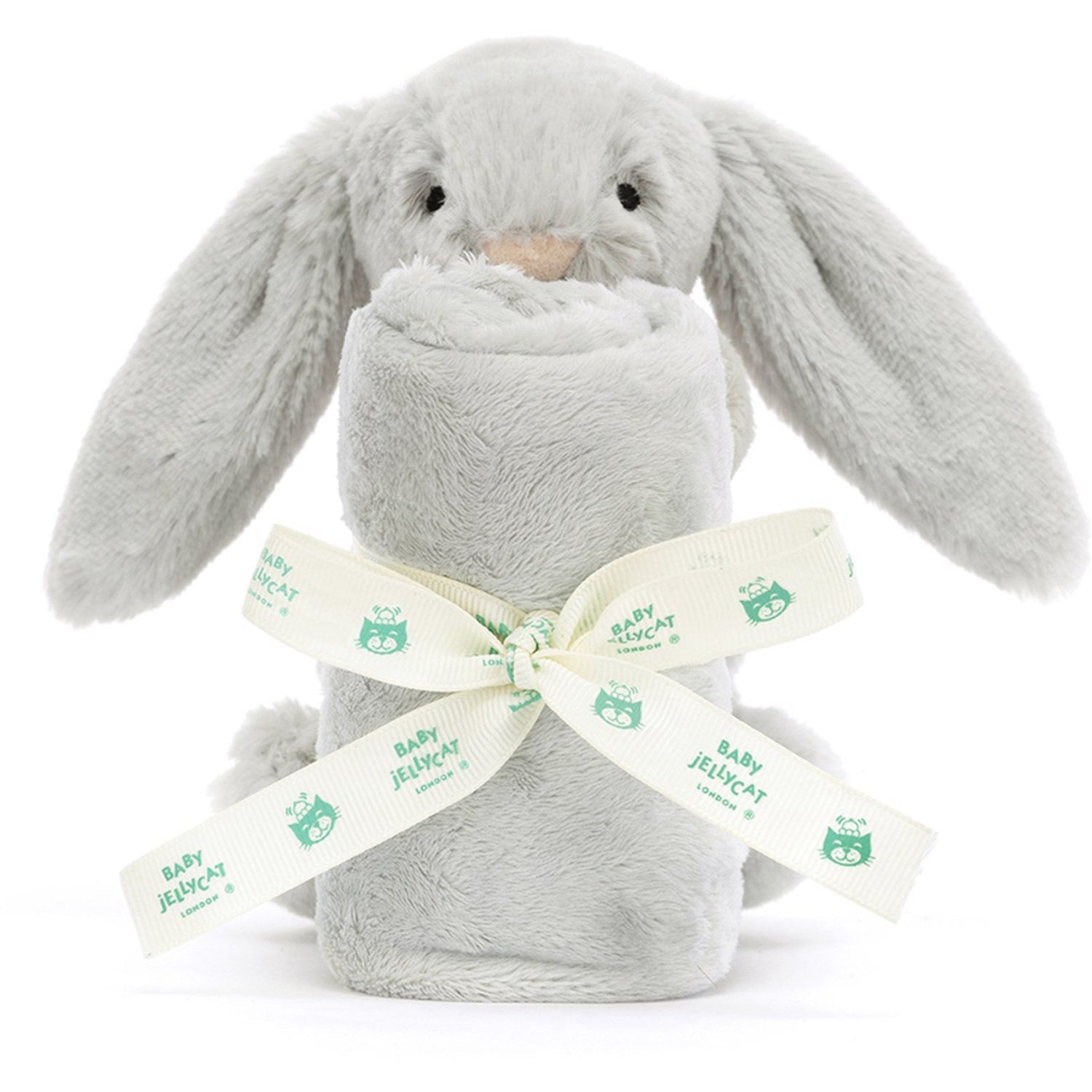 Jellycat Bashful Silver Bunny Soother 3