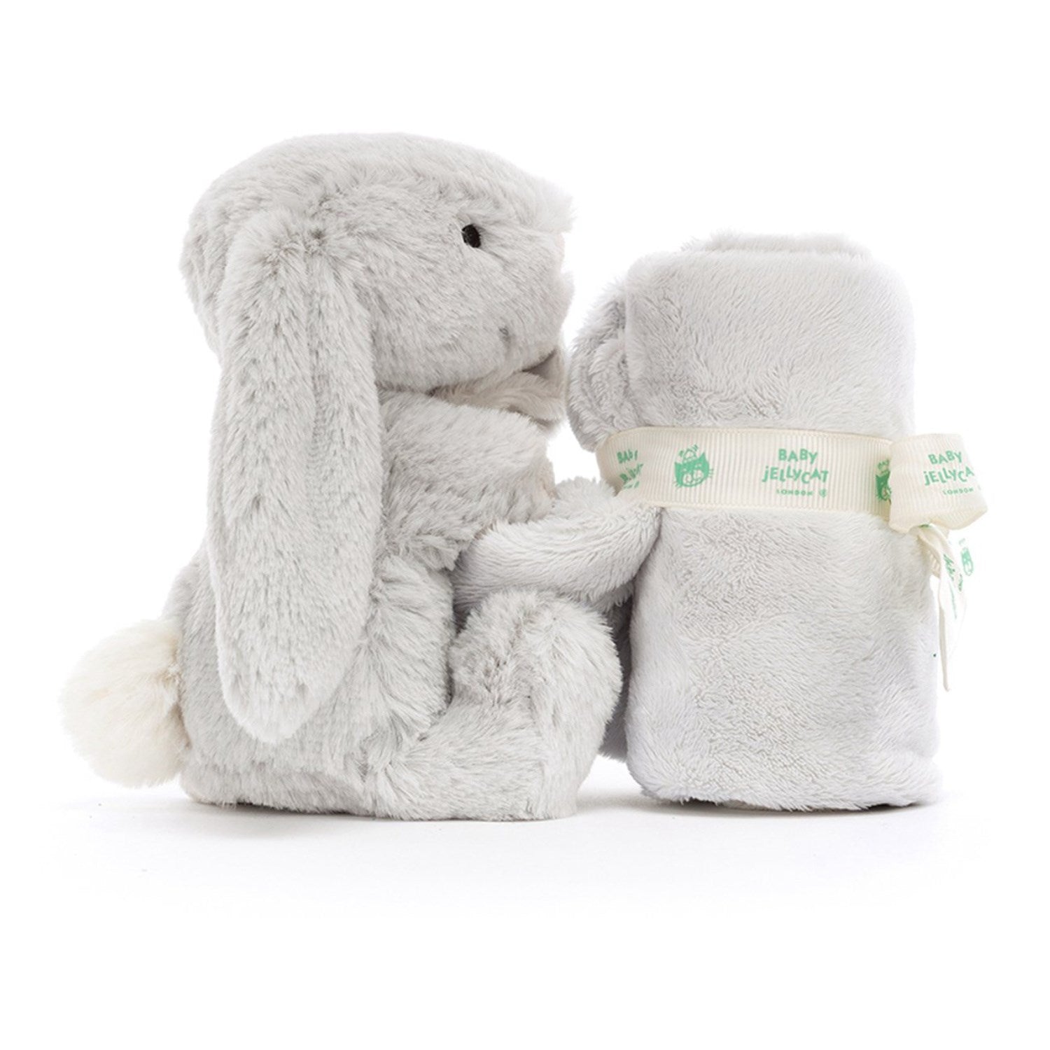 Jellycat Bashful Silver Bunny Soother 4