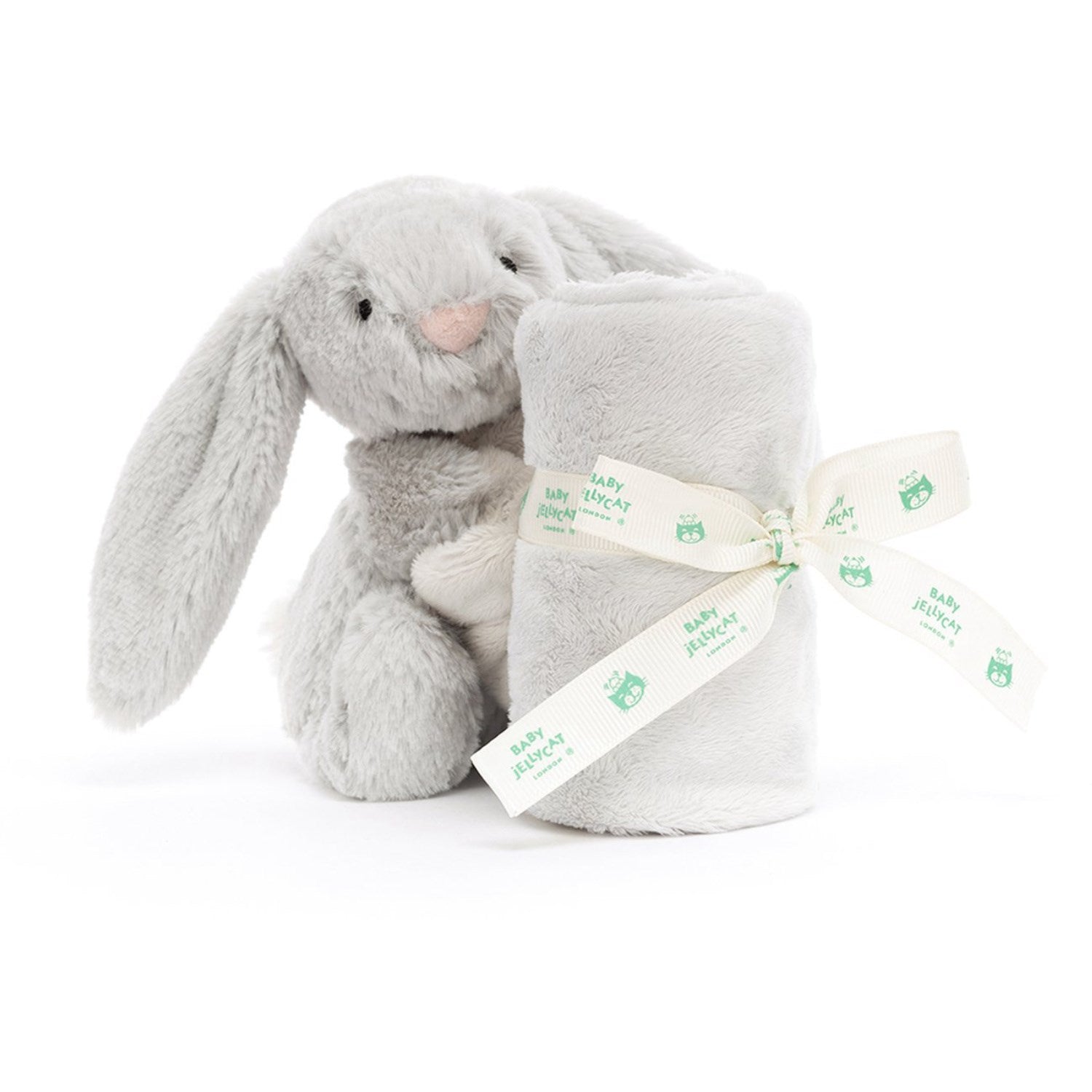 Jellycat Bashful Silver Bunny Soother 6