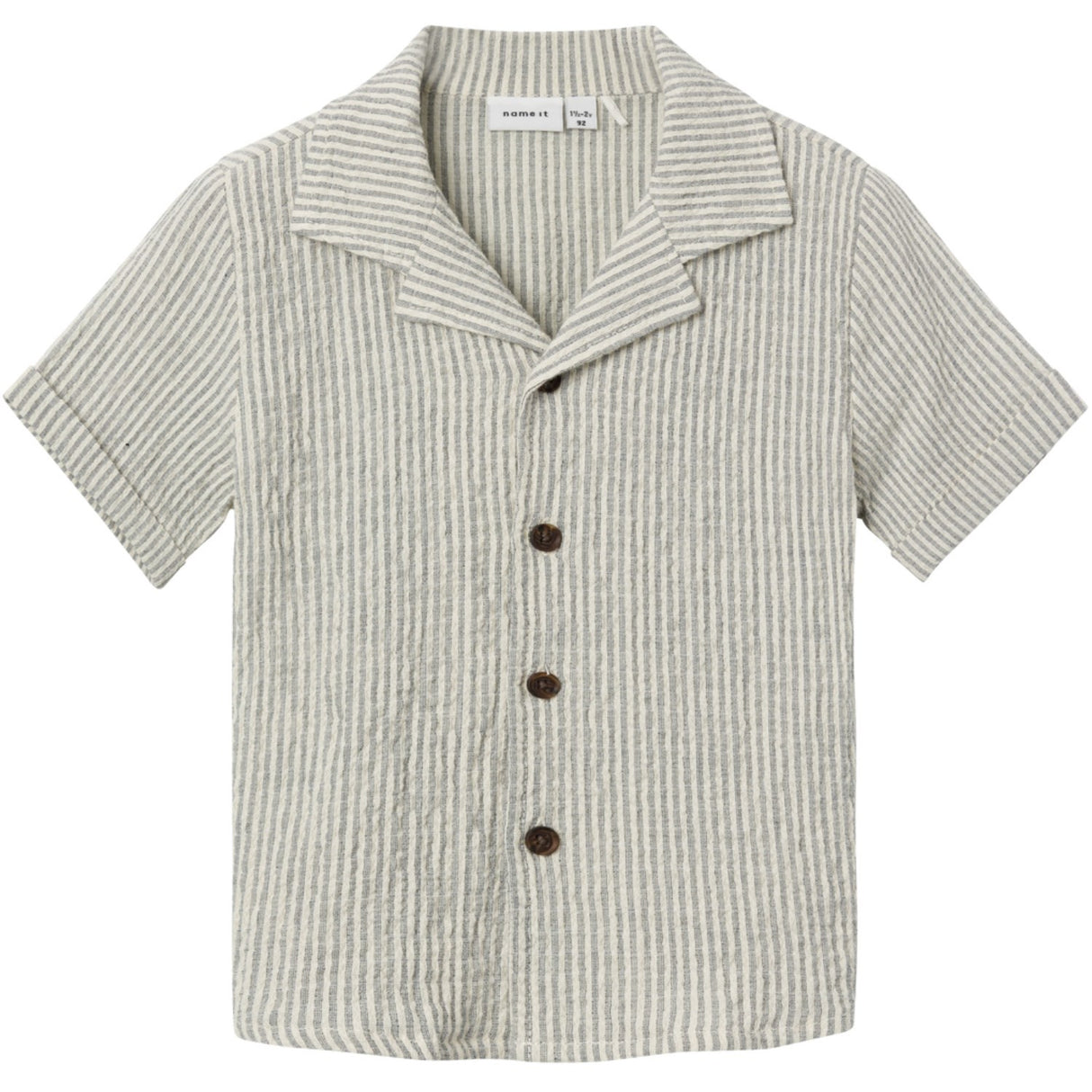 Name It Dark Sapphire/Jet Stream Fedenis Shirt