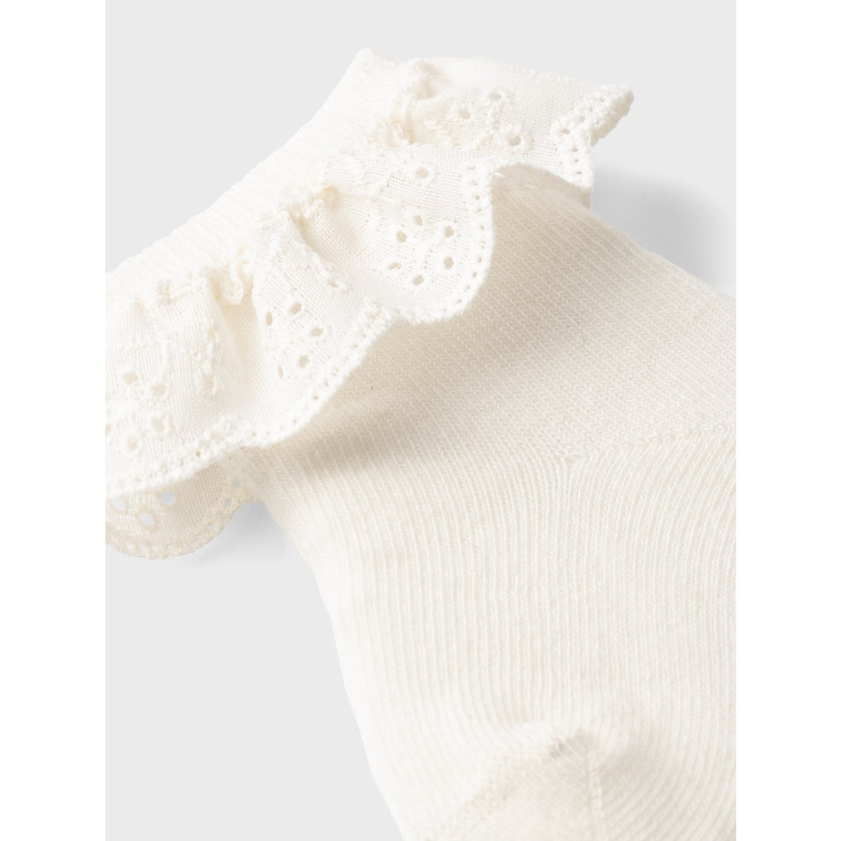 Lil'atelier Coconut Milk Dertrud Socks