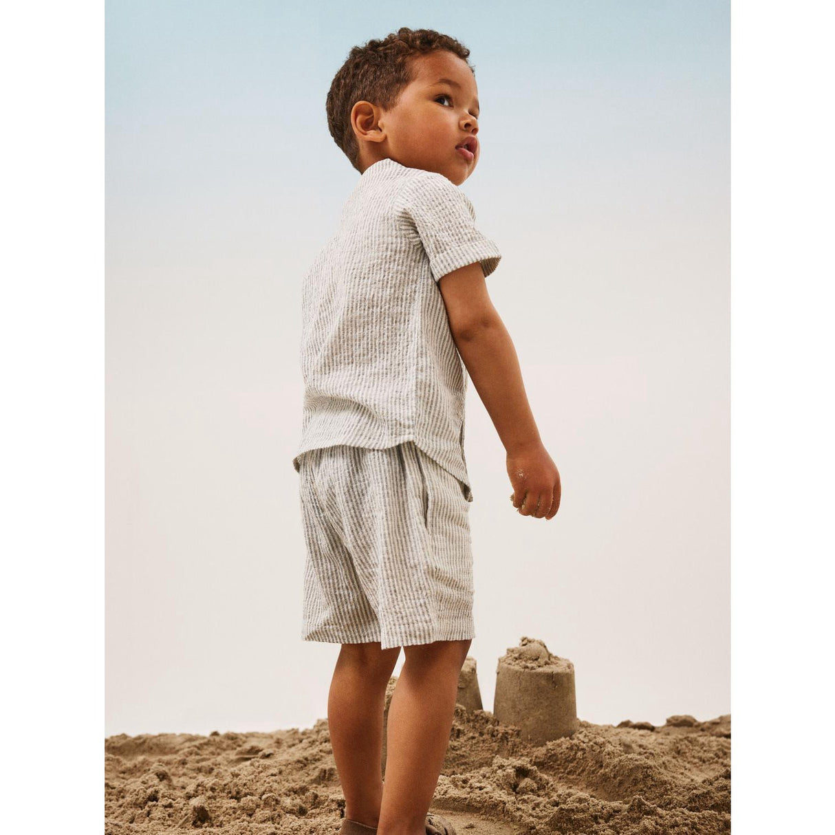 Name It Dark Sapphire/Jet Stream Fedenis Shirt