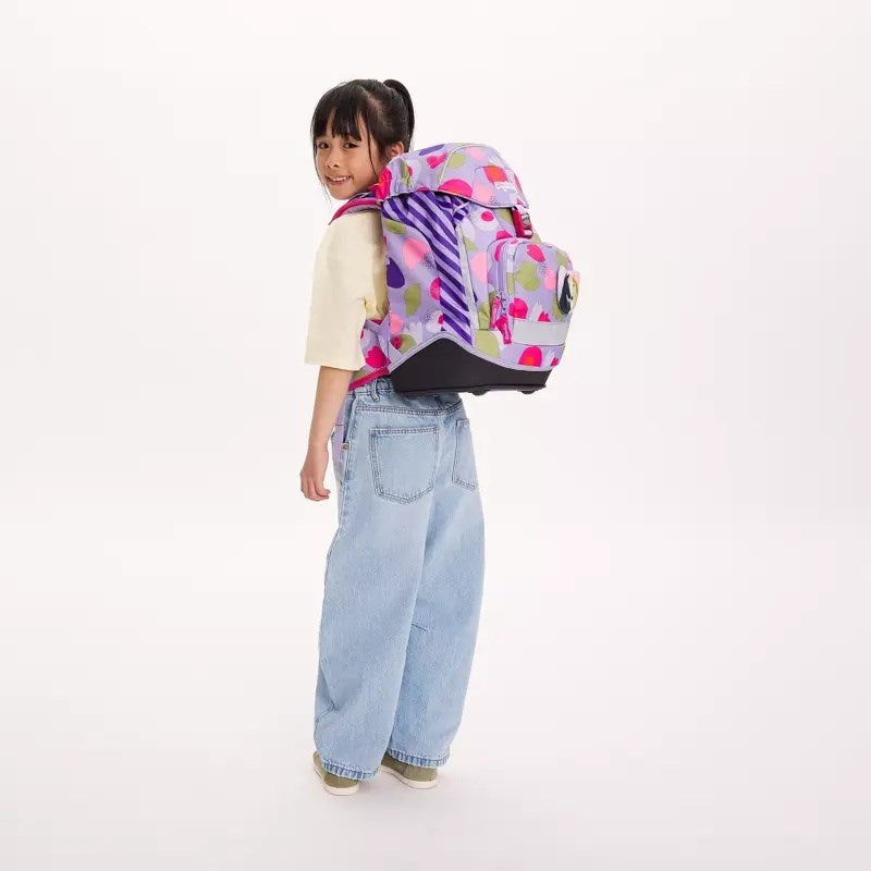 Ergobag School Bag Set Flower PowBear