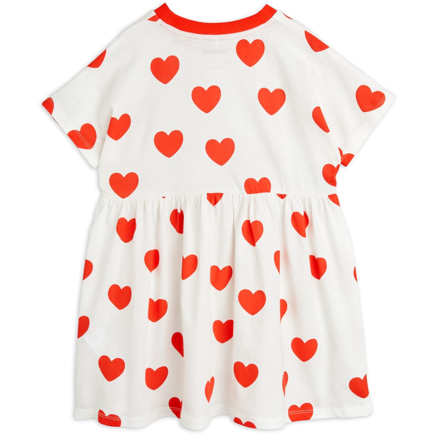 Mini Rodini Red Hearts AOP Dress 5