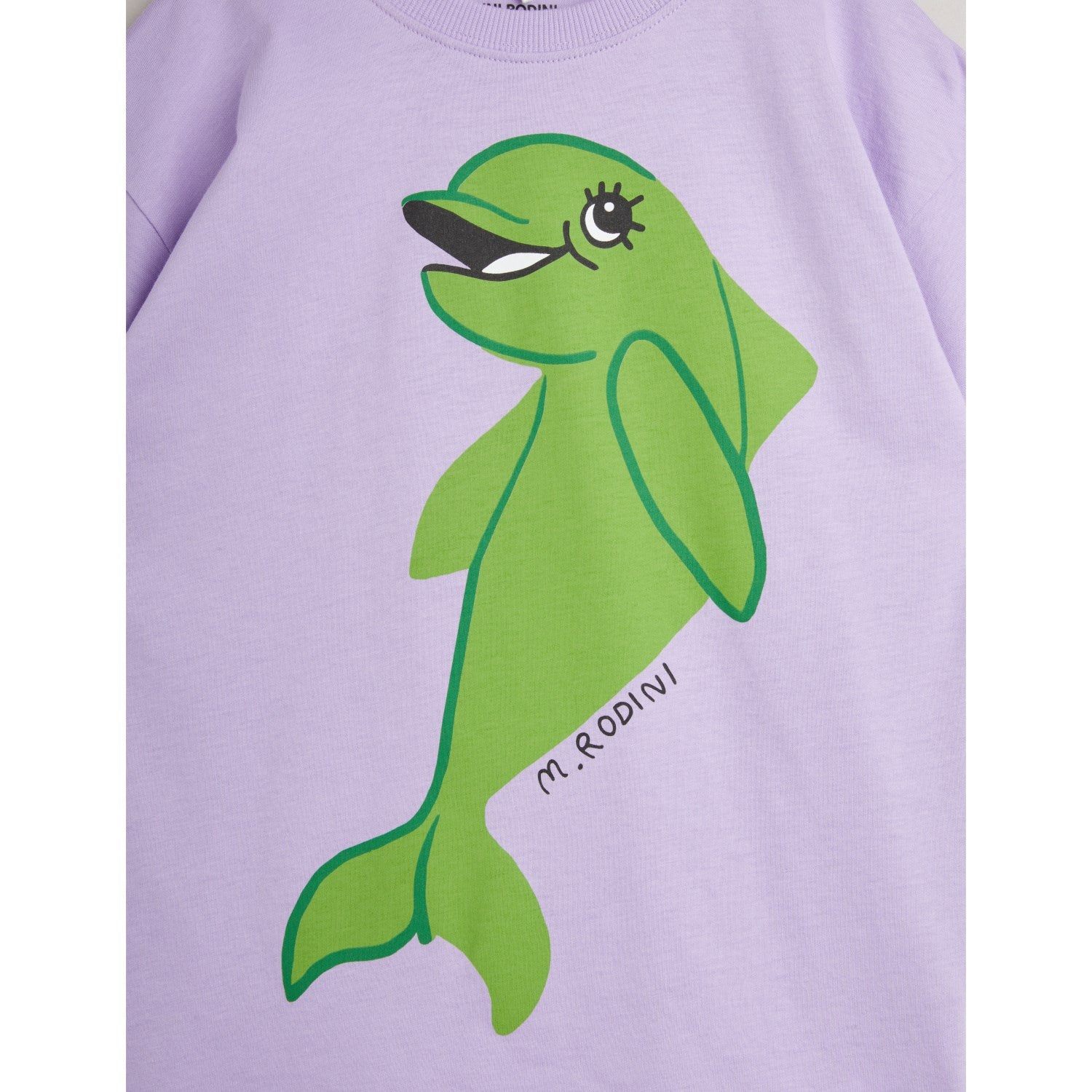 Mini Rodini Purple Dolphin Dress 3