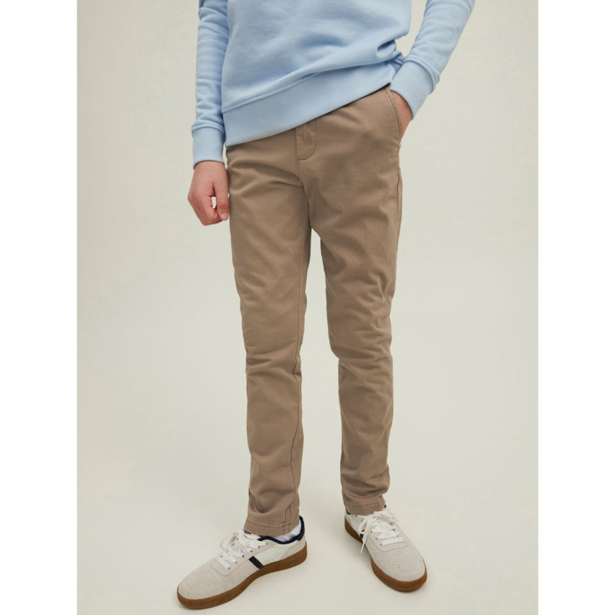 Jack & Jones Junior Beige Marco Bowie Pants Noos