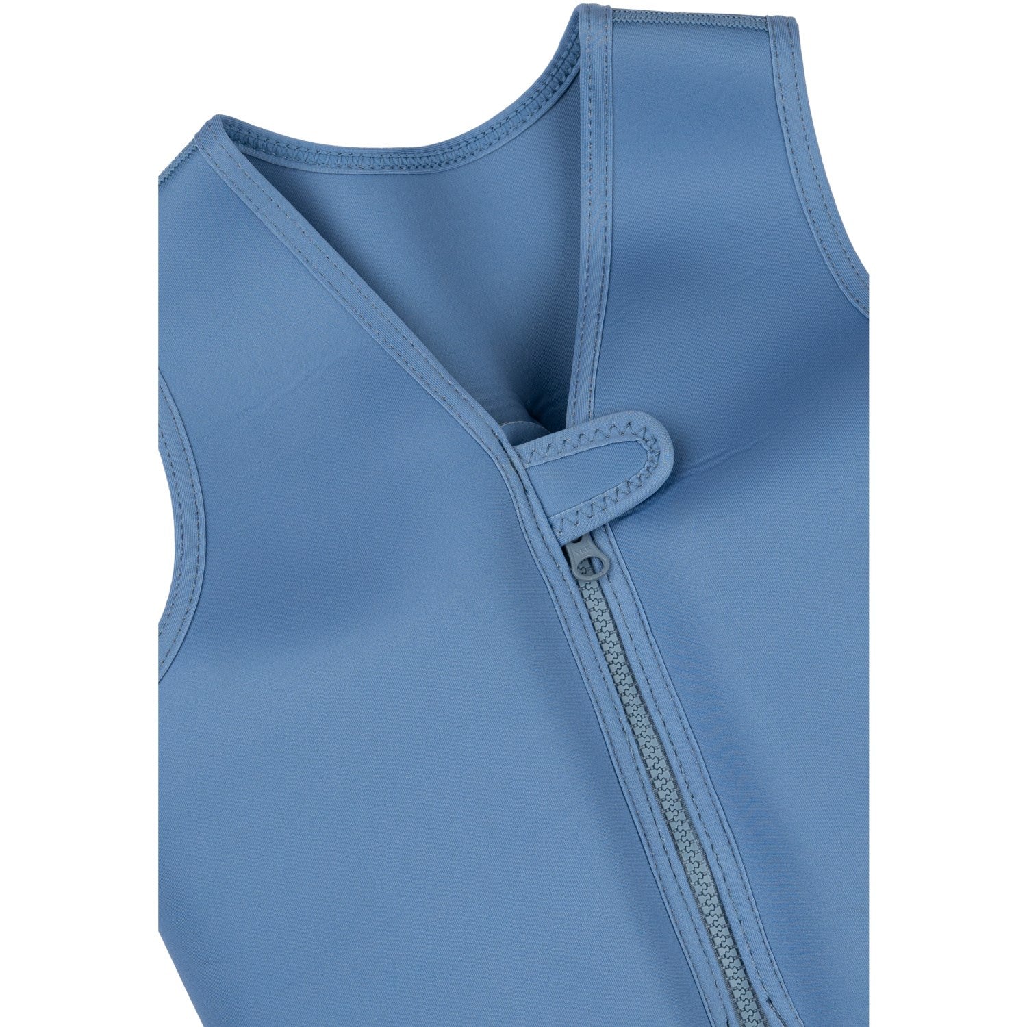 Mikk-Line Swim Vest Solid Faded Denim 5