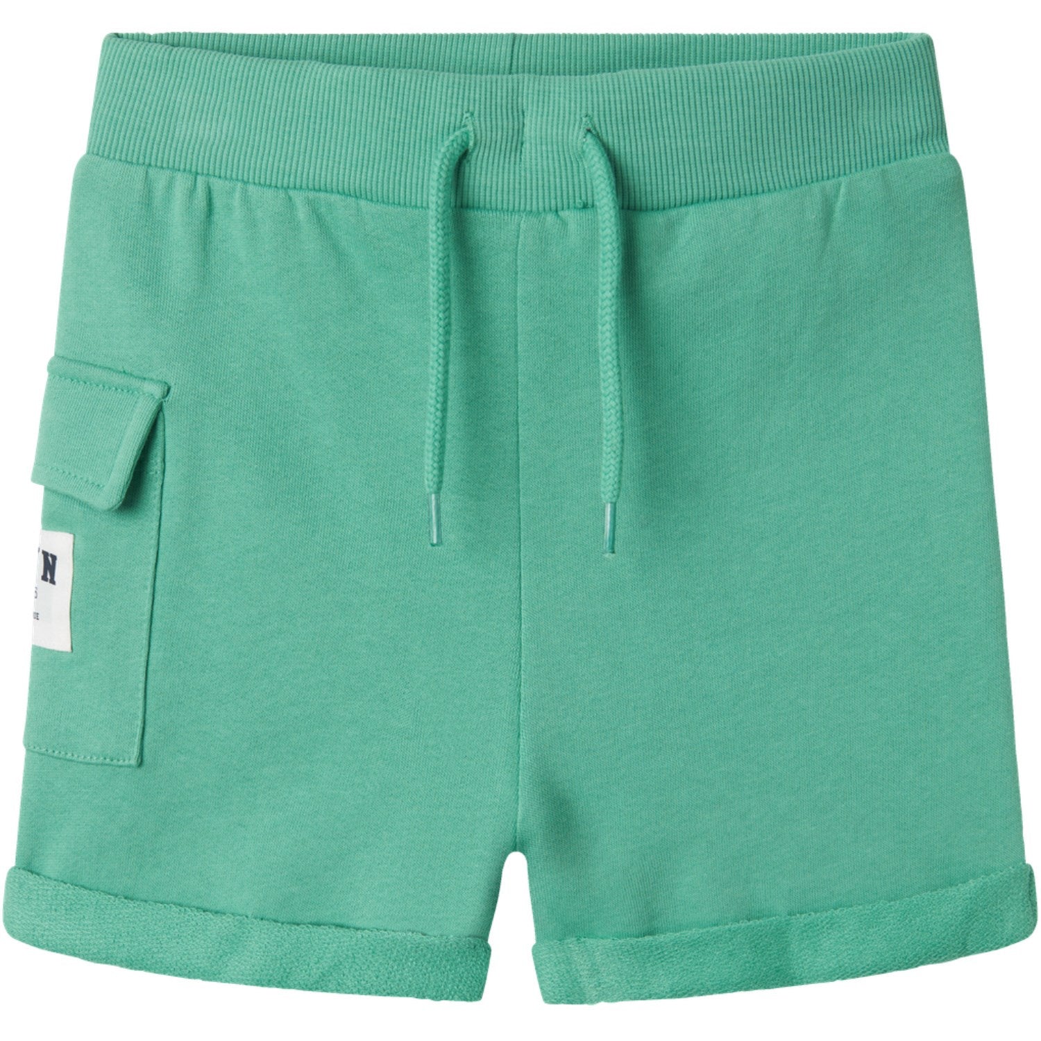 Name It Green Spruce Jenas Long Sweat Shorts