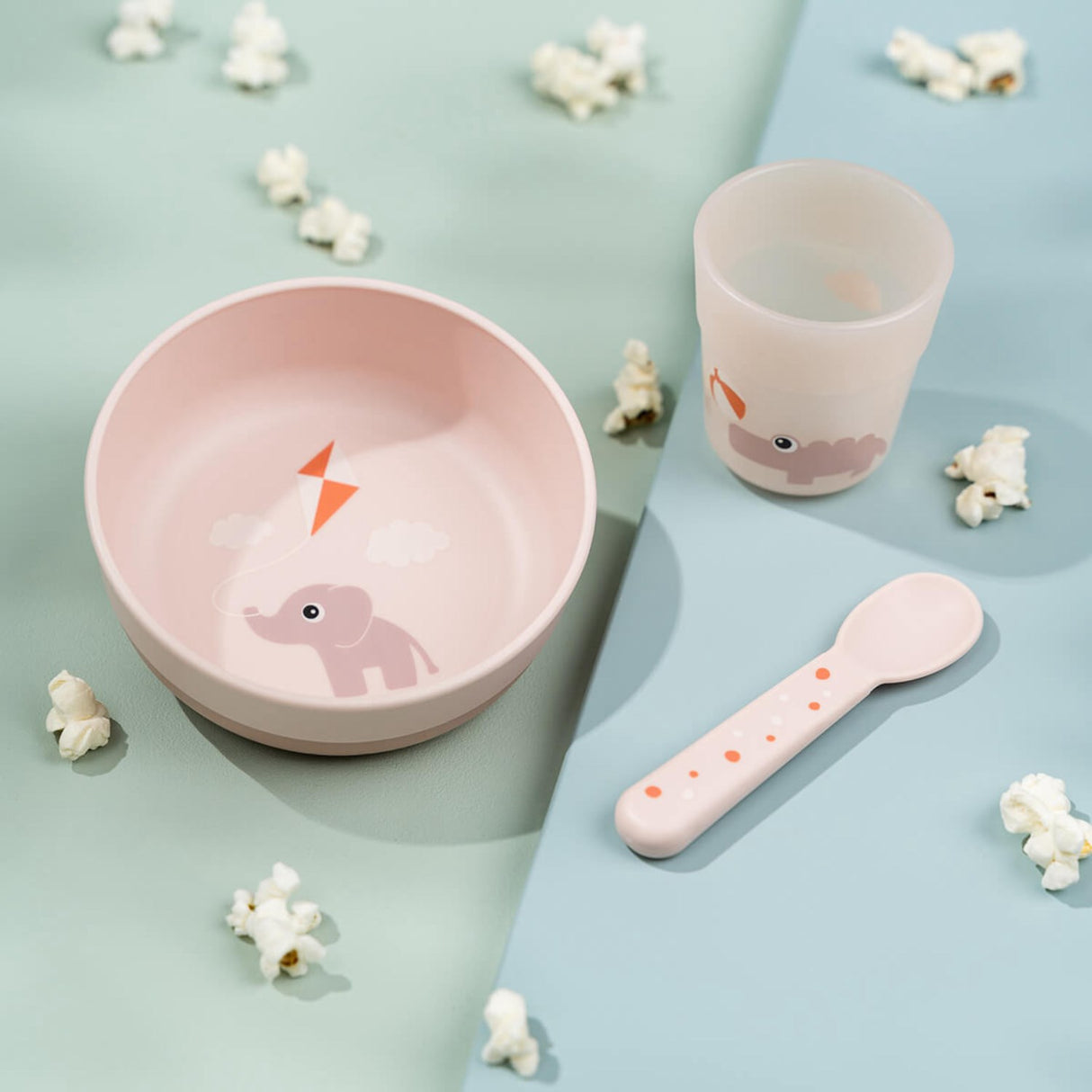 DonebyDeer Foodie Første Dinner Set Playground Pudder