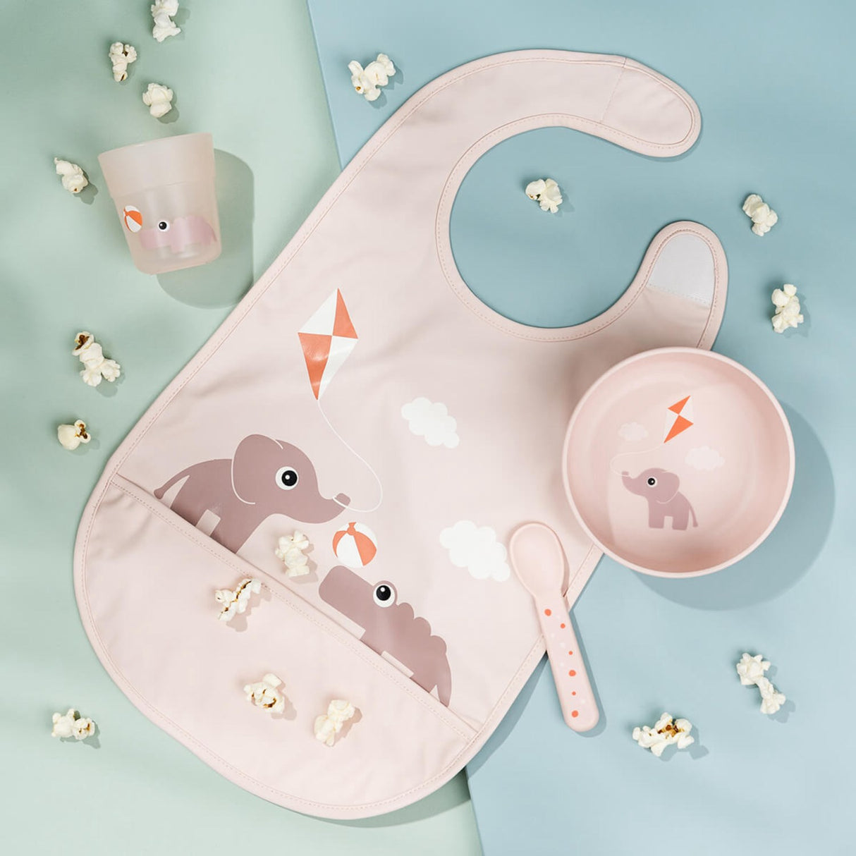 DonebyDeer Foodie Første Dinner Set Playground Pudder