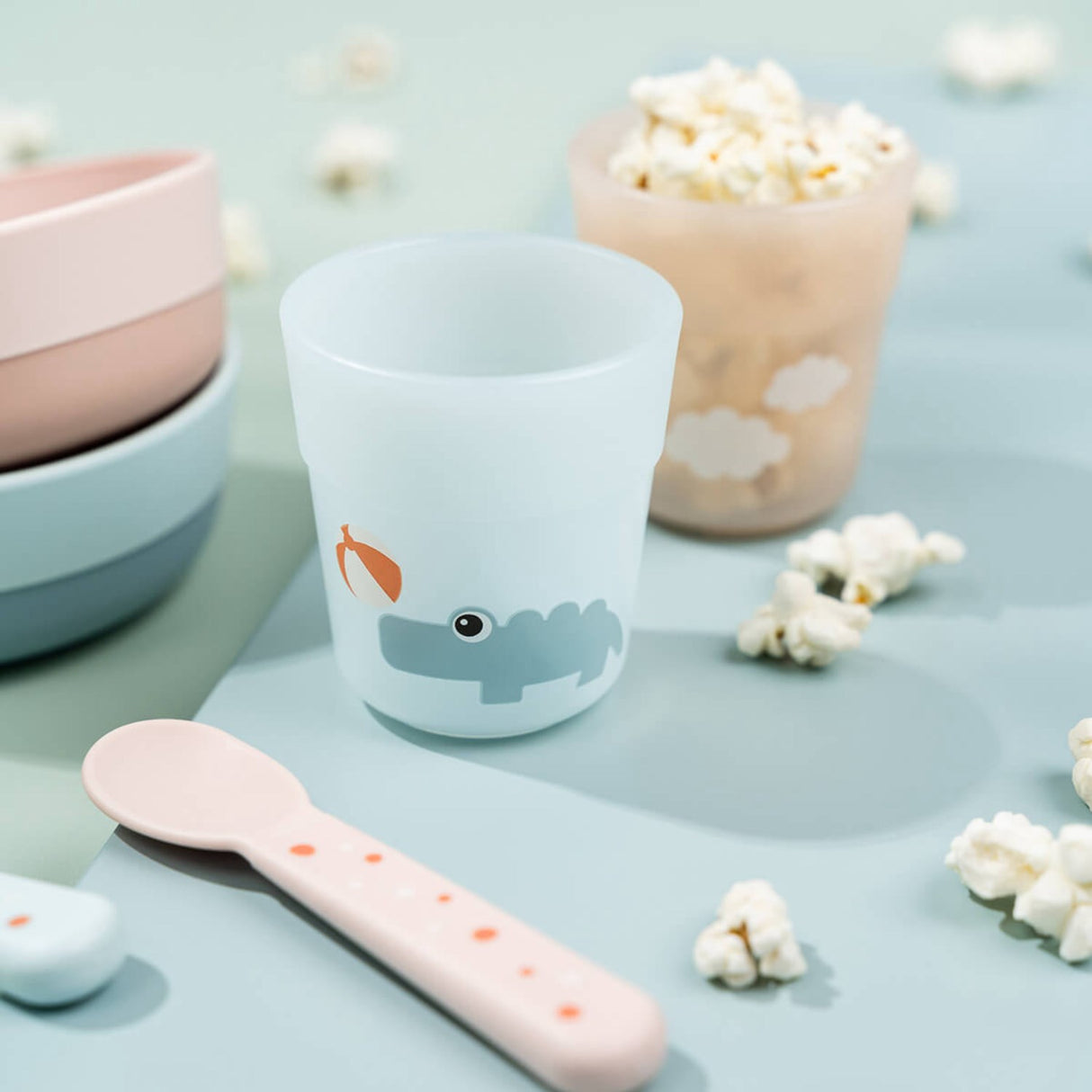 DonebyDeer Foodie Første Dinner Set Playground Pudder