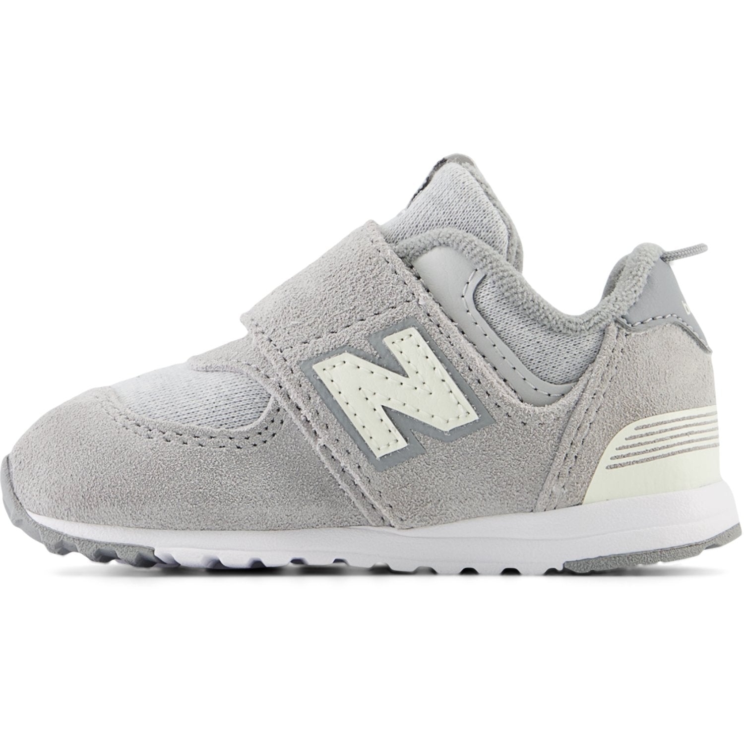 New Balance 574 NEW-B Hook & Loop Sneakers Concrete 2