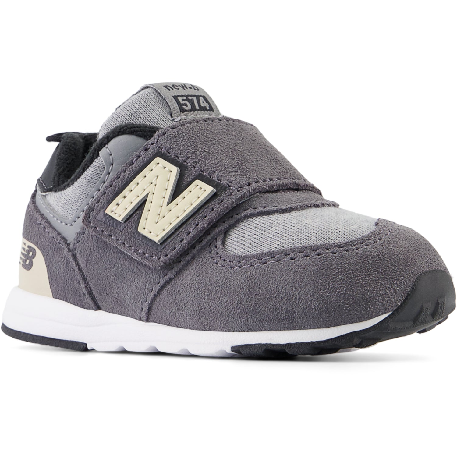 New Balance 574 NEW-B Hook & Loop Sneakers Magnet 7