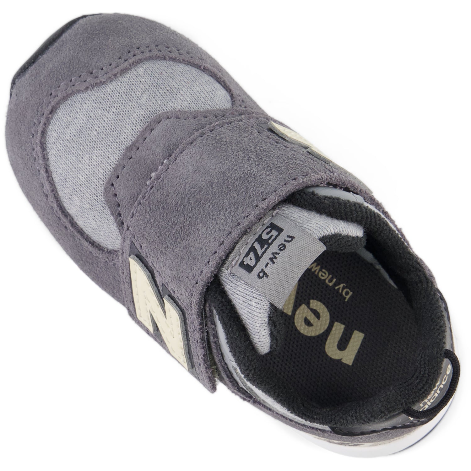 New Balance 574 NEW-B Hook & Loop Sneakers Magnet 12