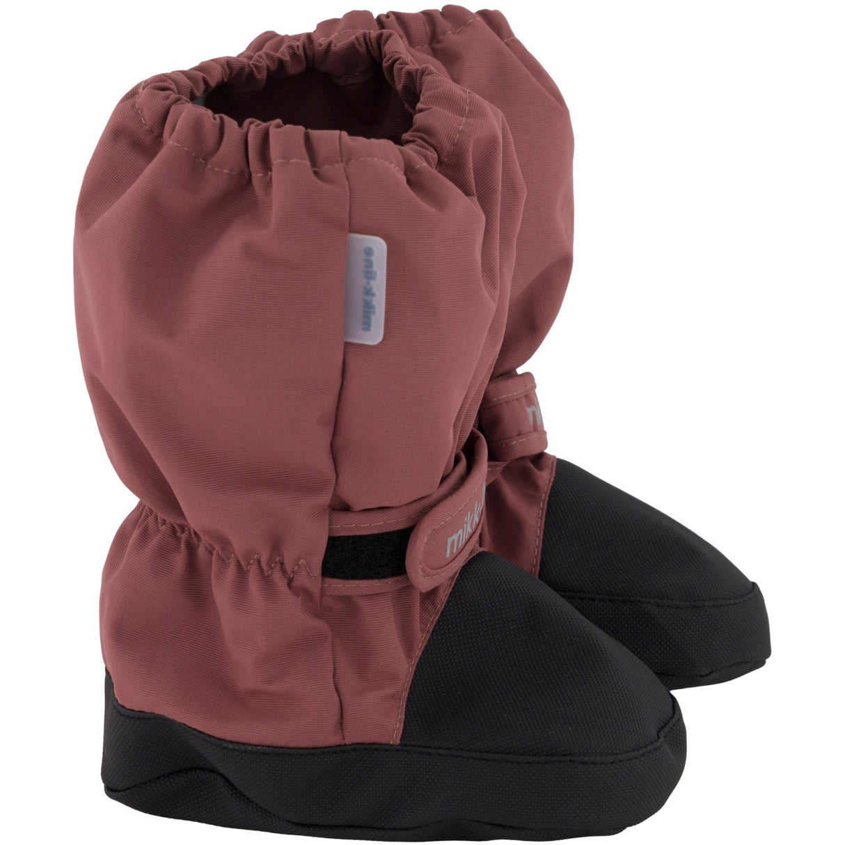 Mikk-Line Rose Brown Footies With Reinforcement