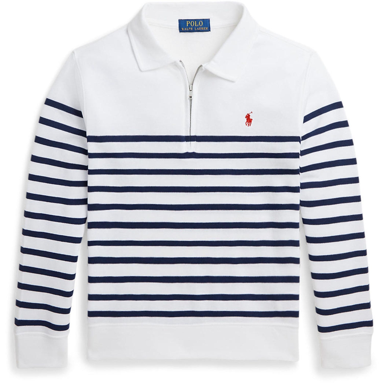 Polo Ralph Lauren White/Spring Navy Sweatshirt