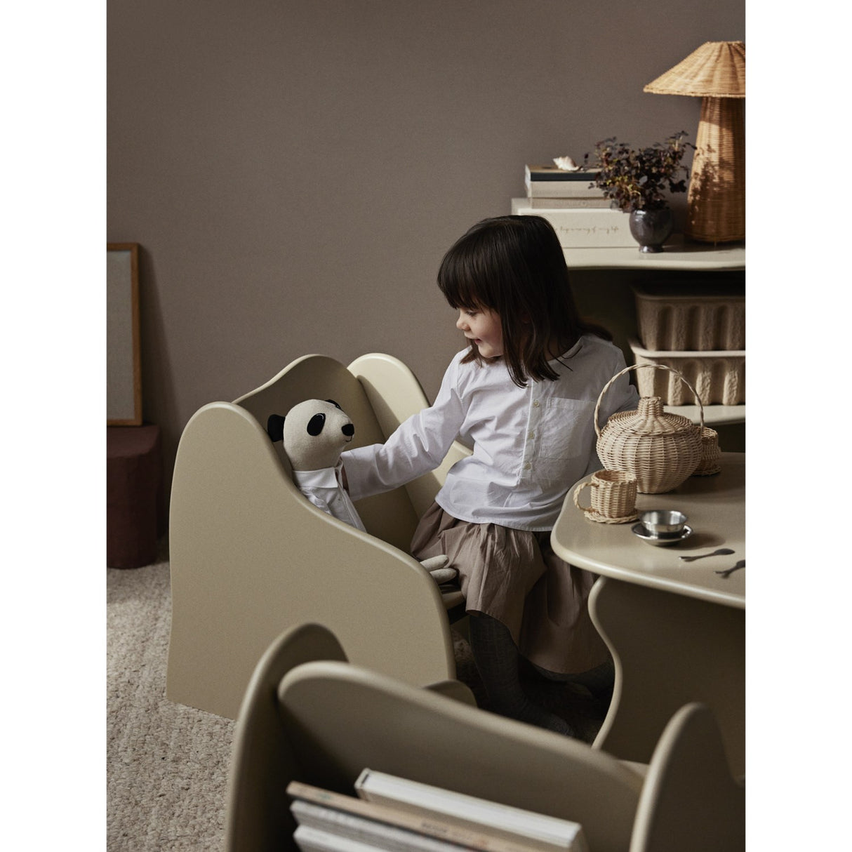 Ferm Living Natural Rattan Tea Set