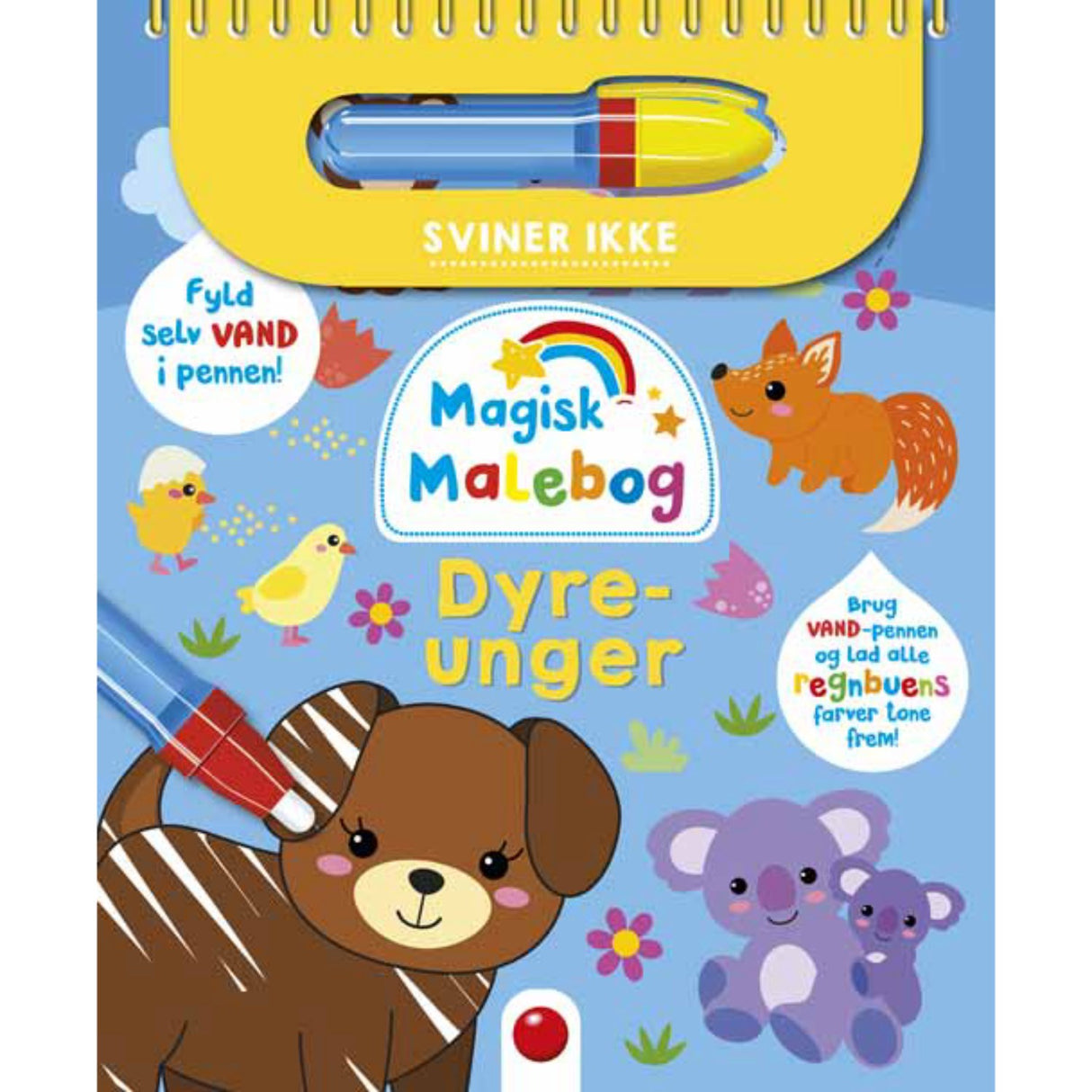 Forlaget Bolden Magisk Malebog: Dyreunger