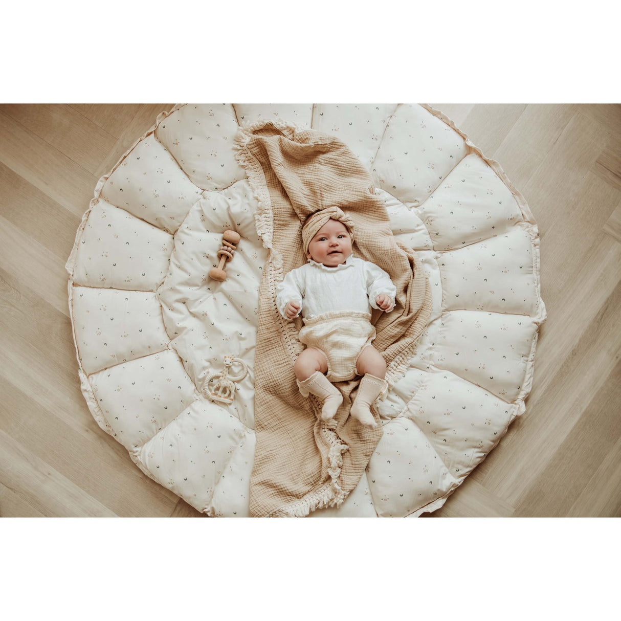 Play&Go Organic Bloom Moon 2-in-1 Playmat