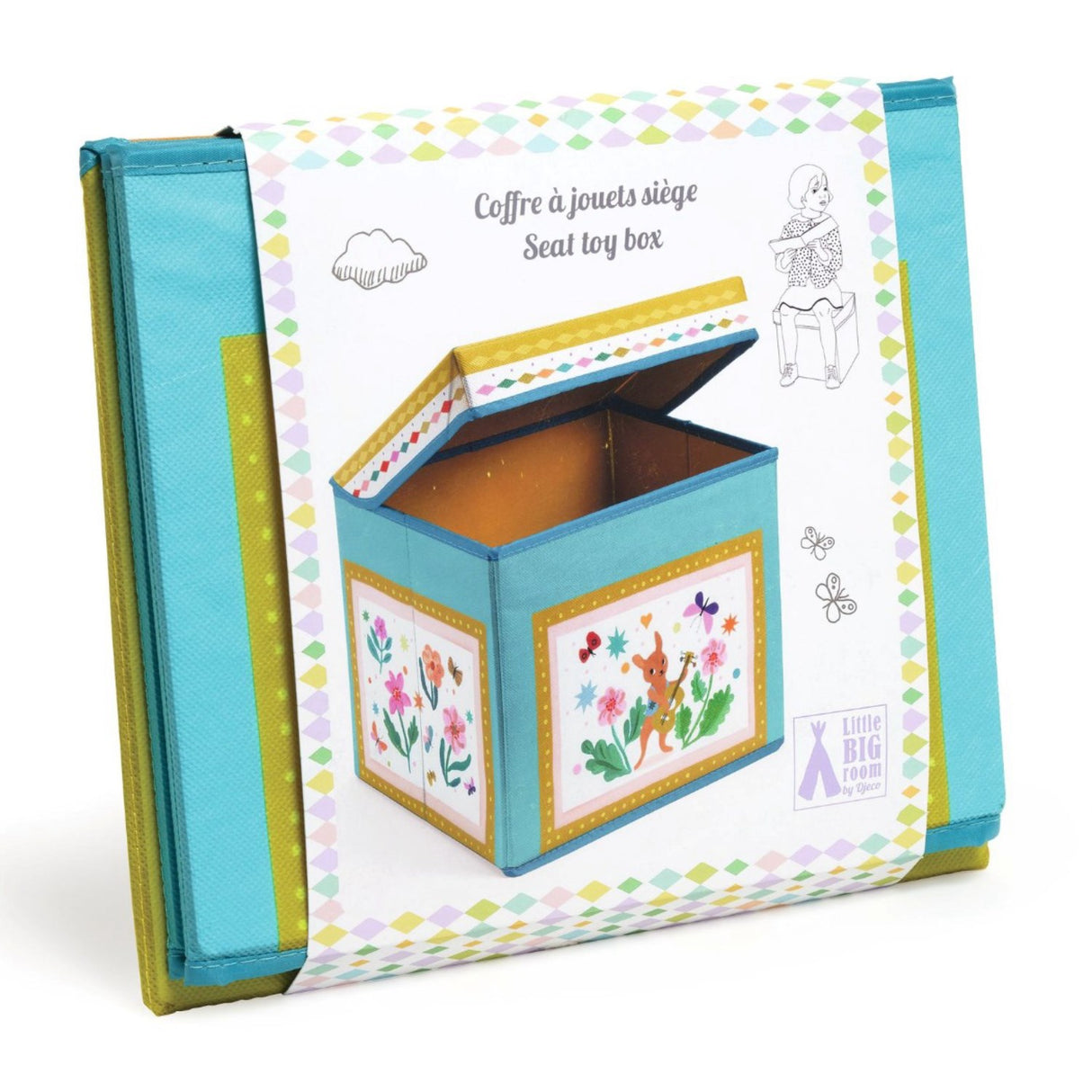 Djeco Storage Box Caravan