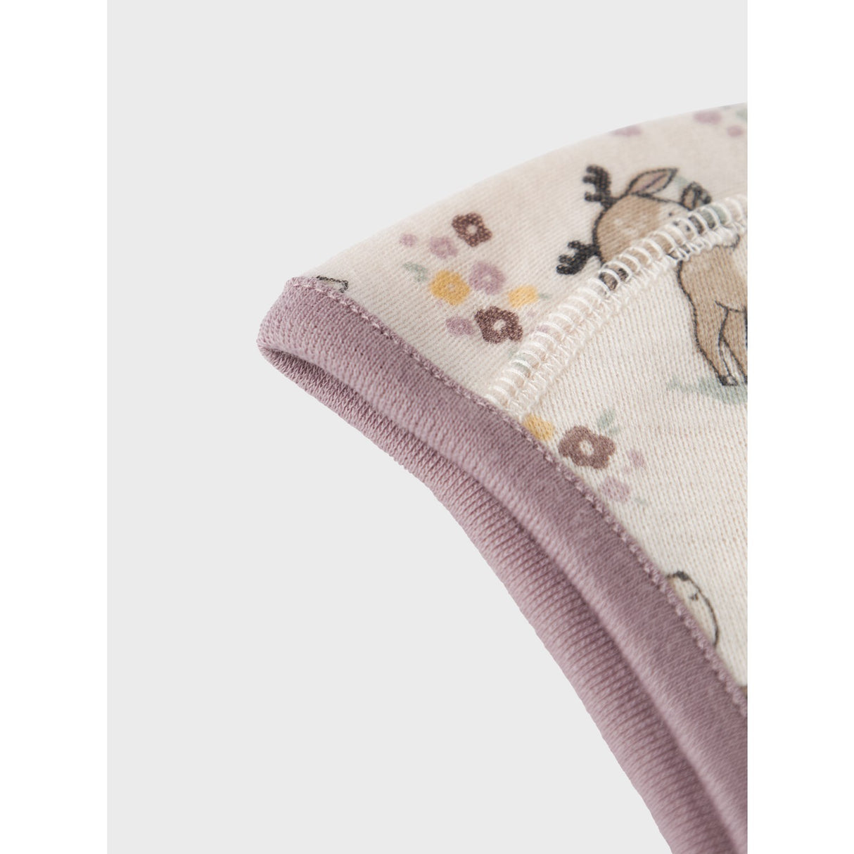 Name It Lilac Ash AOP Willit Wool Baby Helmet