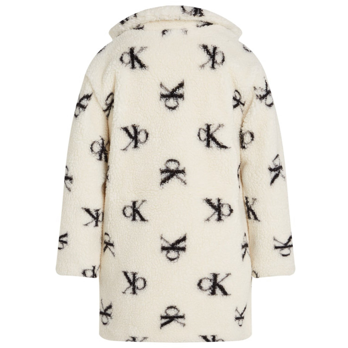 Calvin Klein MonAndram Aop Ivory Teddy Aop Coat