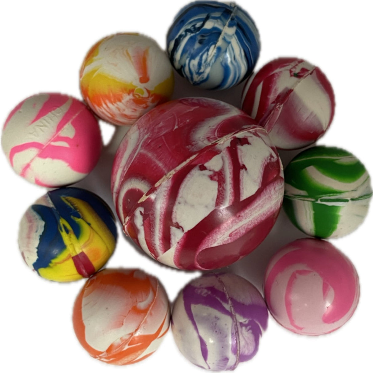 Pocket Money Bouncy Balls 10 pcs