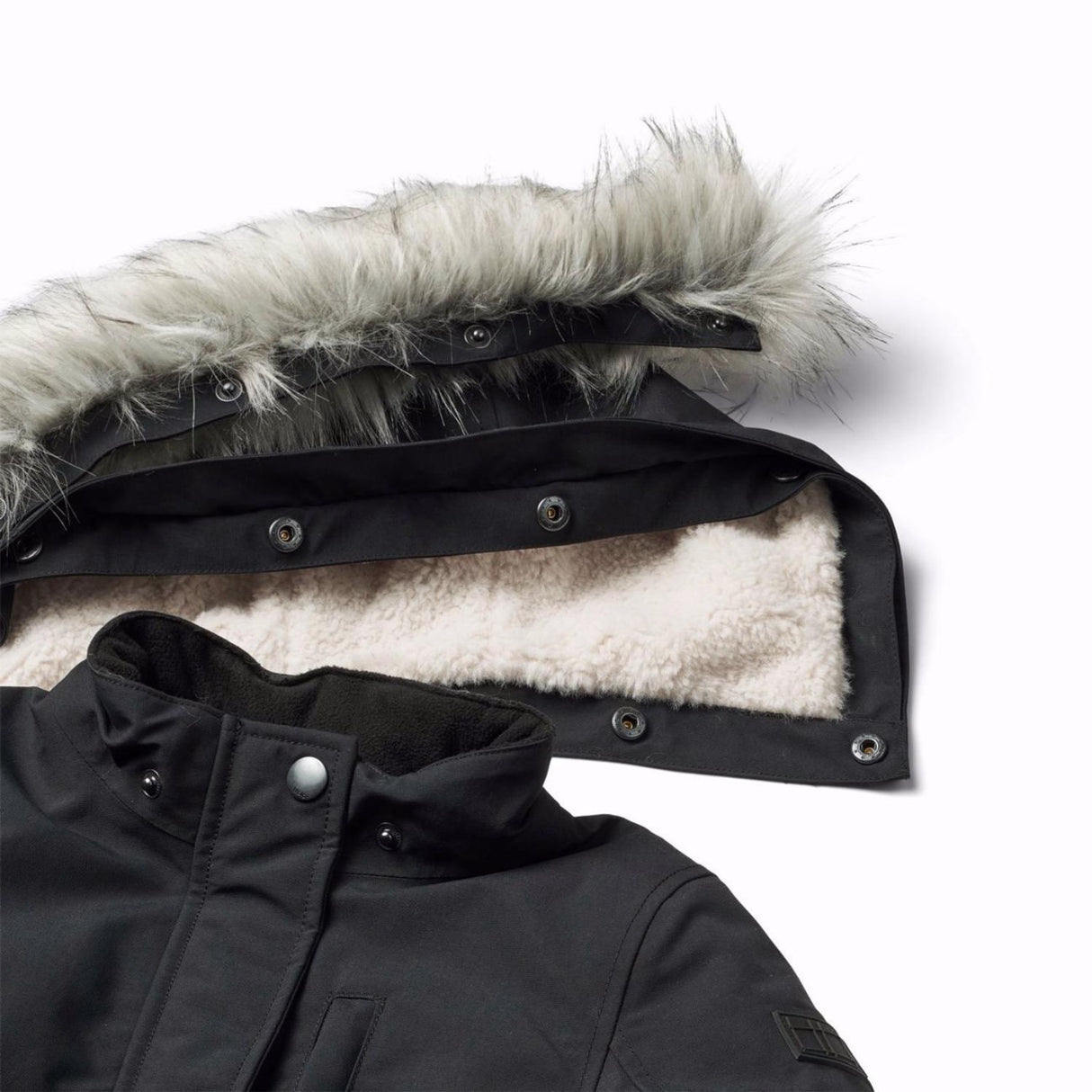 Molo Black Peace Jacket