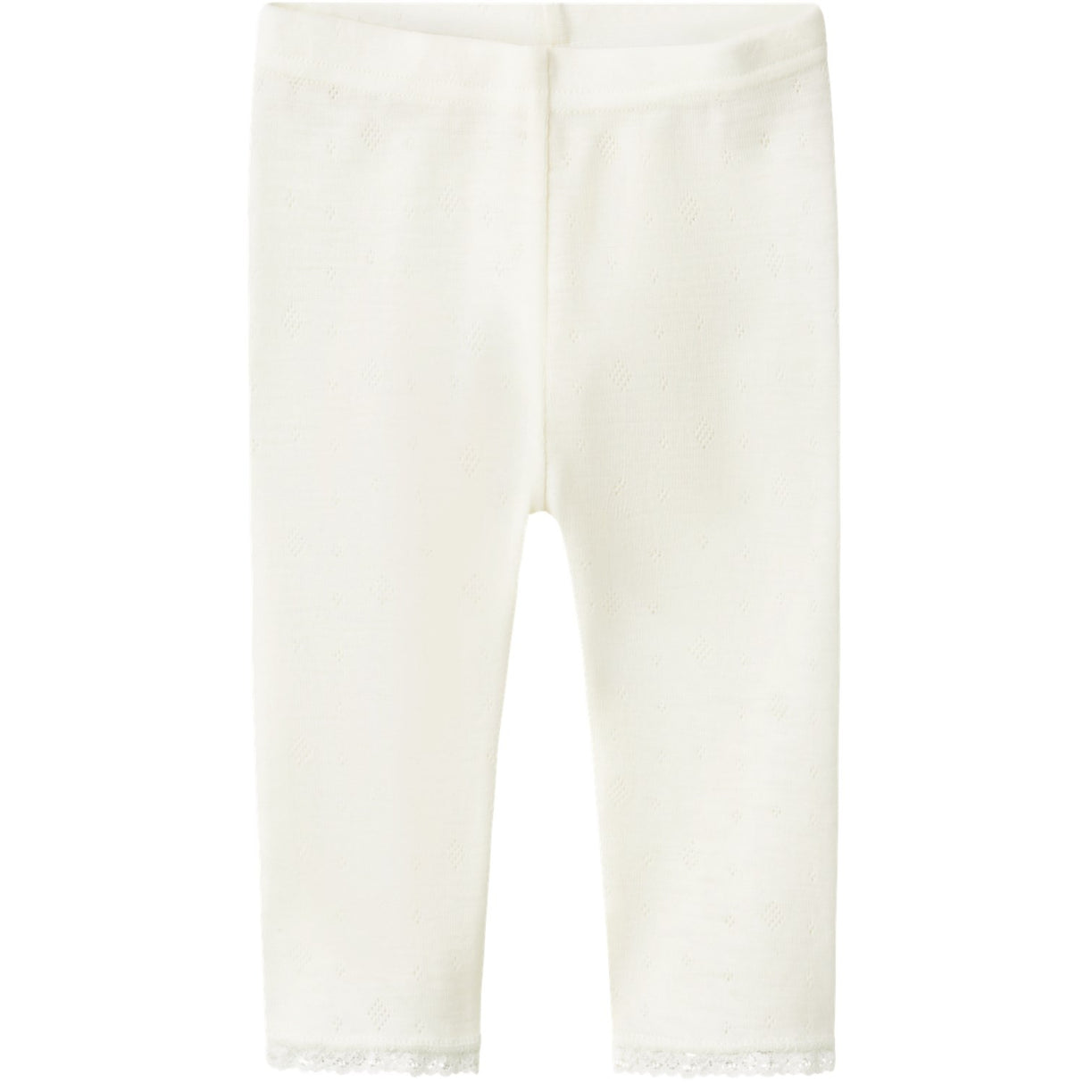 Name It Snow White Wang Wool Needle Legging Solid Noos