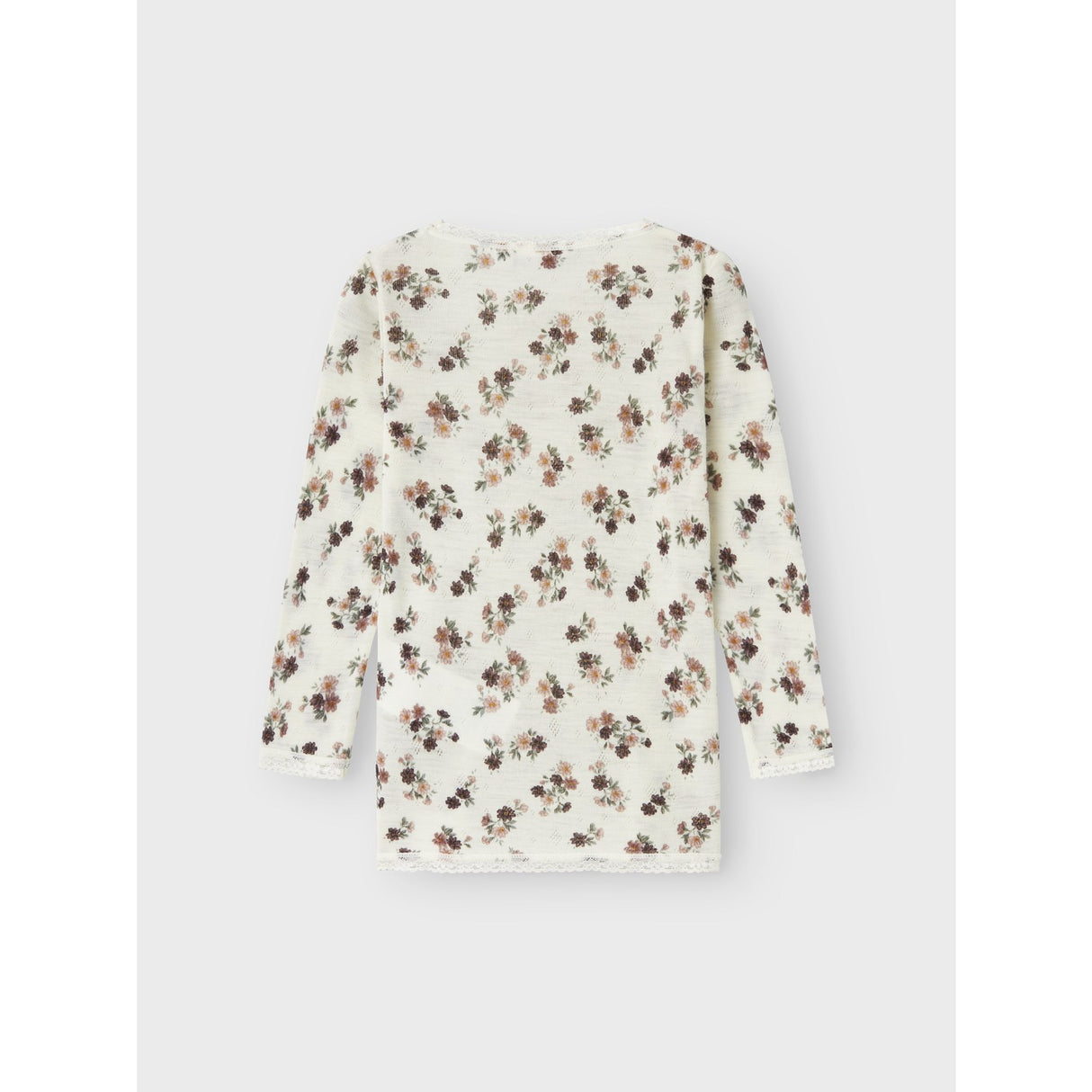 Name It Snow White Wang Wool Needle Blouse Noos