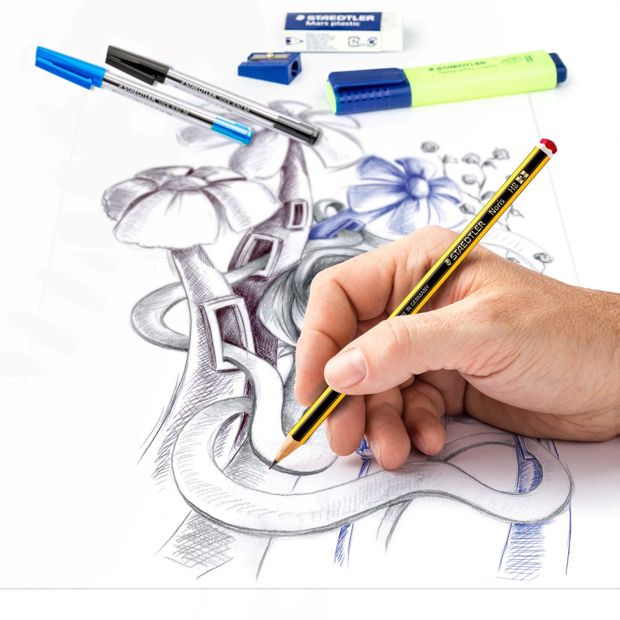 Staedtler Mixed Upcycled Wood Office Set