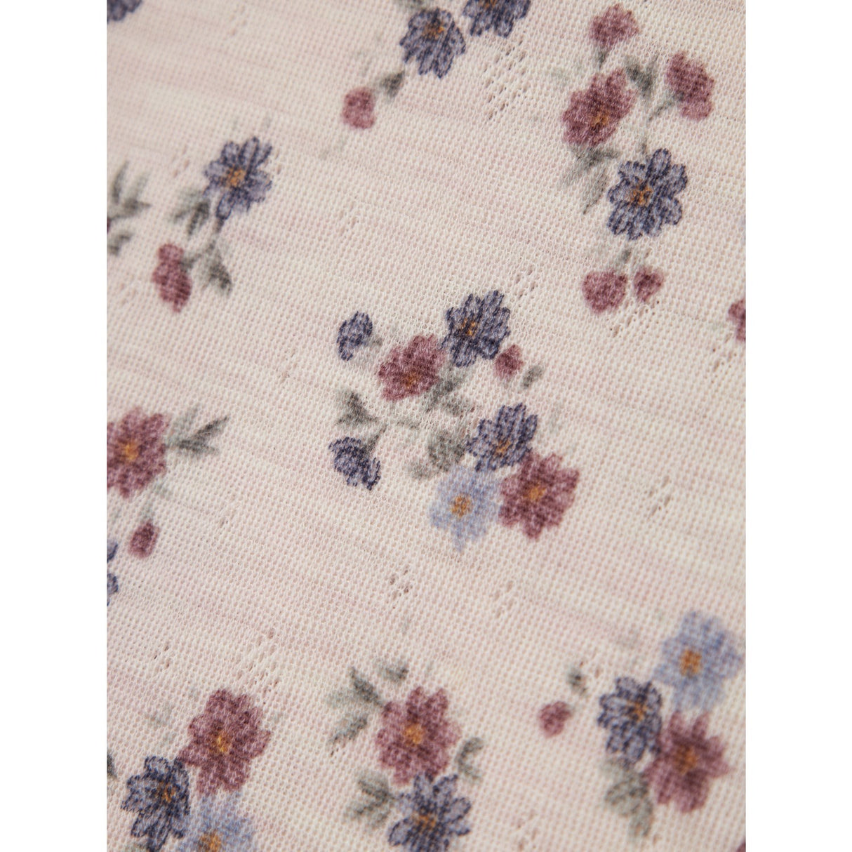 Name It Lilac Ash Aop Wang Wool Needle Tank Top Noos