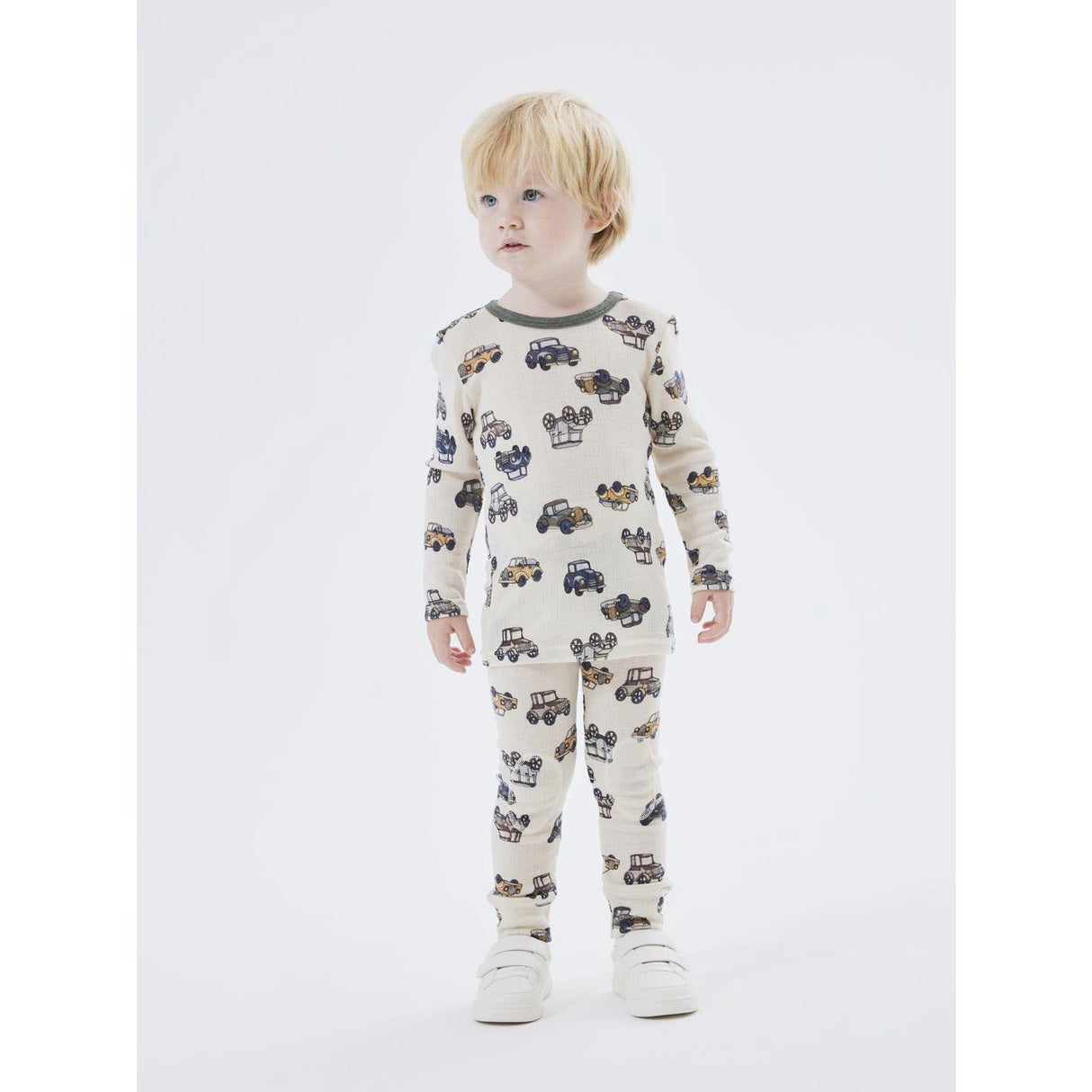 Name It Snow White Wang Wool Needle Blouse Noos