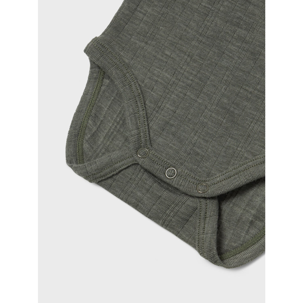 Name It Mulled Basil Wang Wool Needle Body Solid Noos