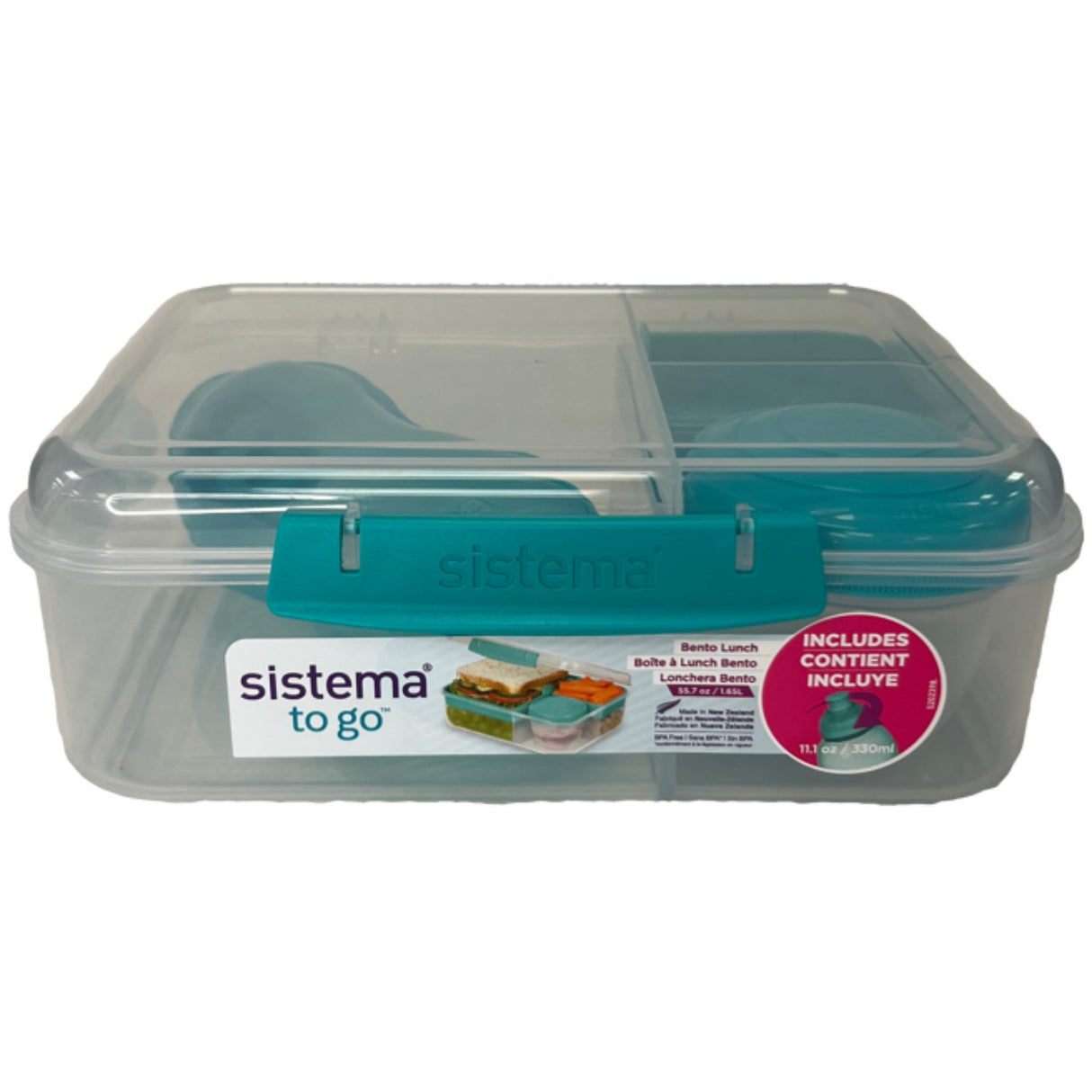 Sistema Bento Lunch 1,65L With 330ml Bottle