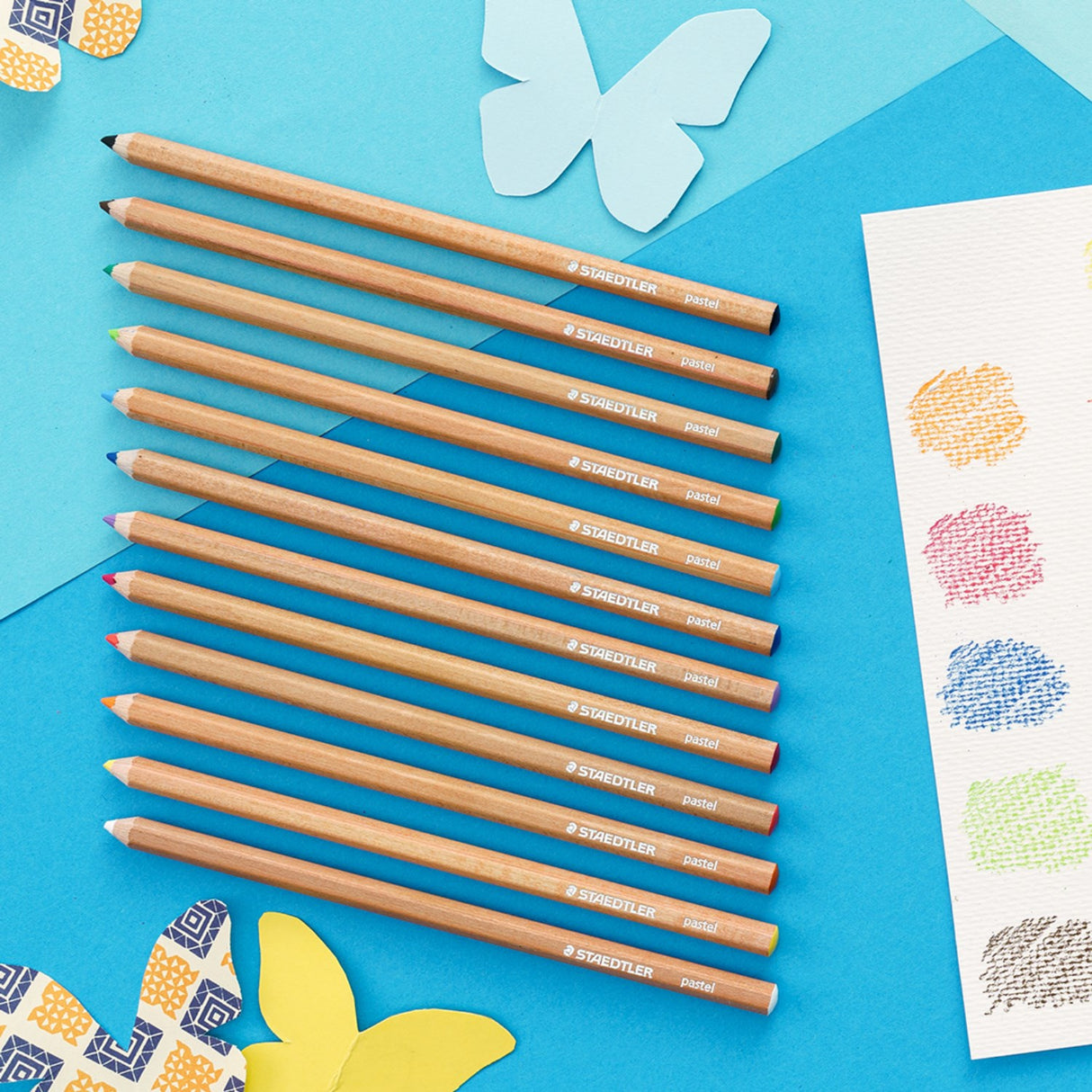 Staedtler Colored Pencils Pastel Line Hexagonal
