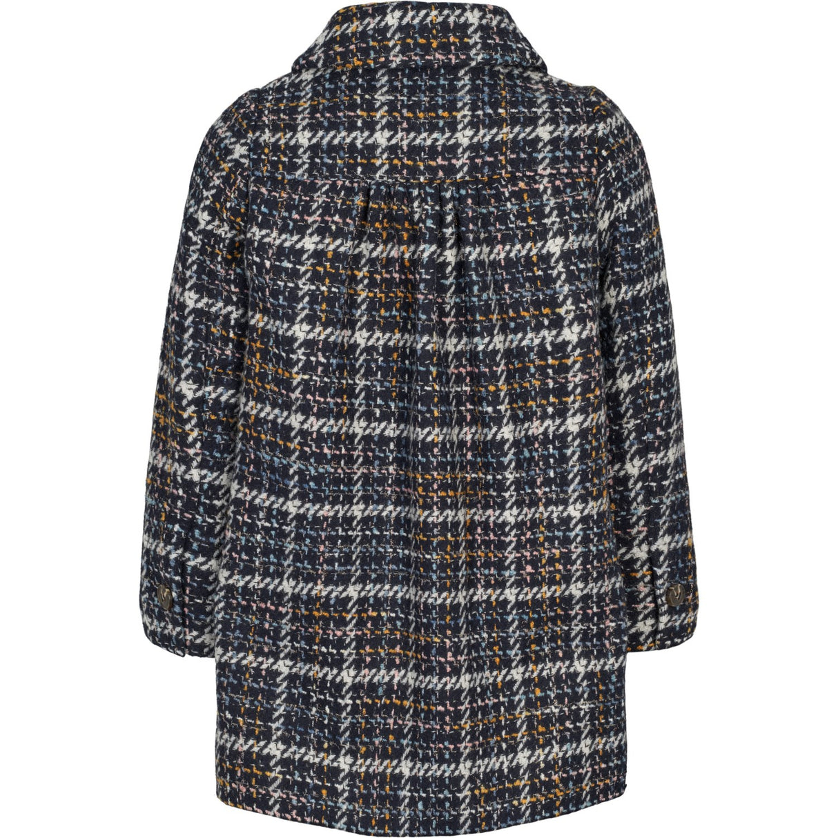 MarMar Wool Glitter Navy Check Olive Jacket