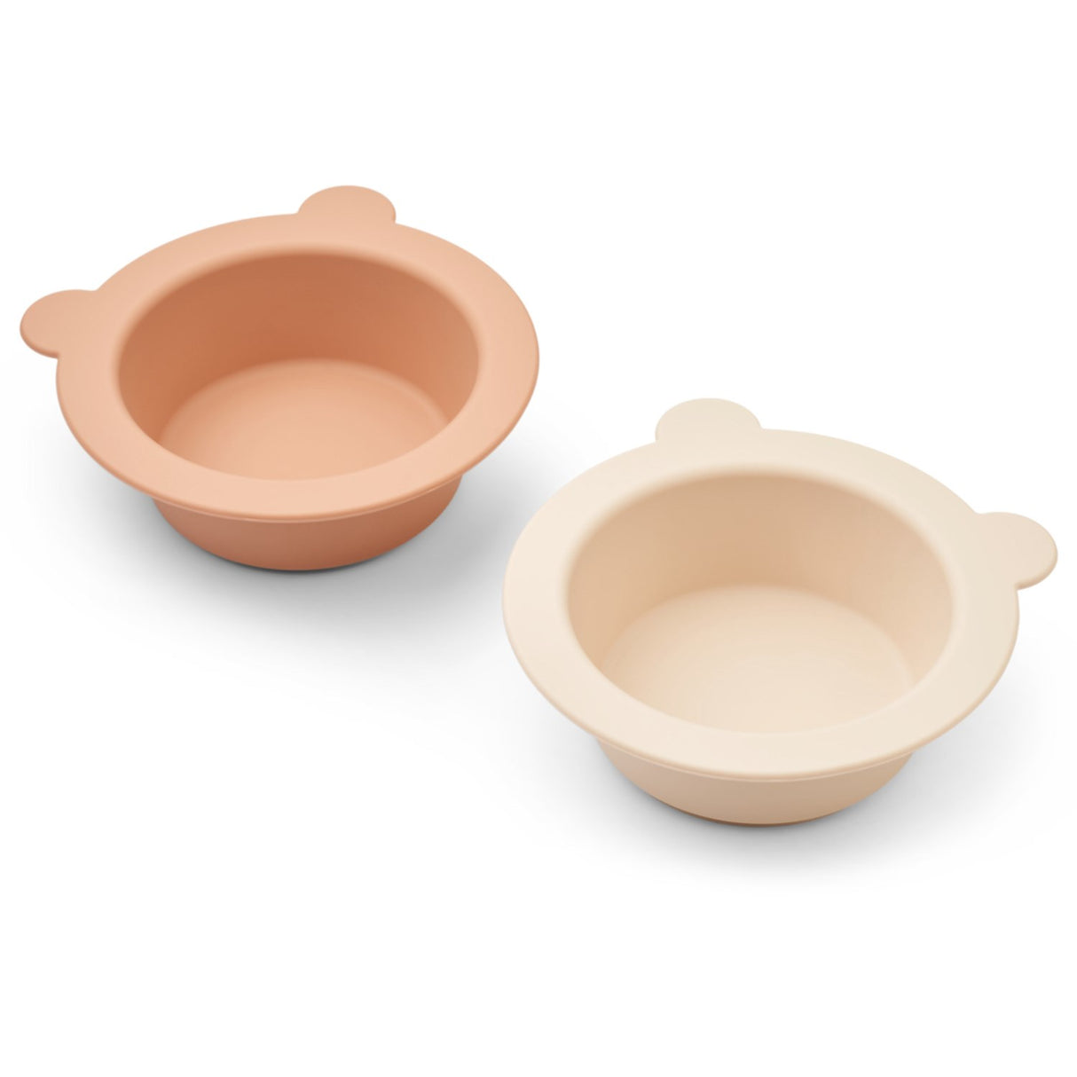 LieWood Tuscany Rose / Apple Blossom Peony Suction Bowl 2-Pack