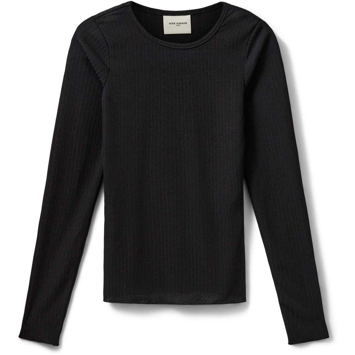 Sofie Schnoor Black T-Shirt Long-Sleeve