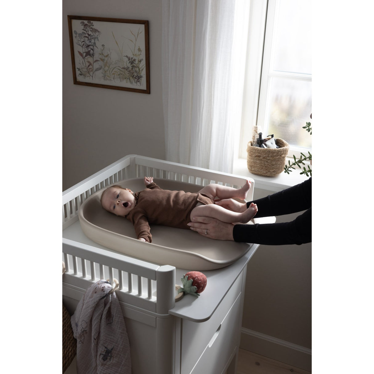 Sebra Changing Mat Seabreeze Beige