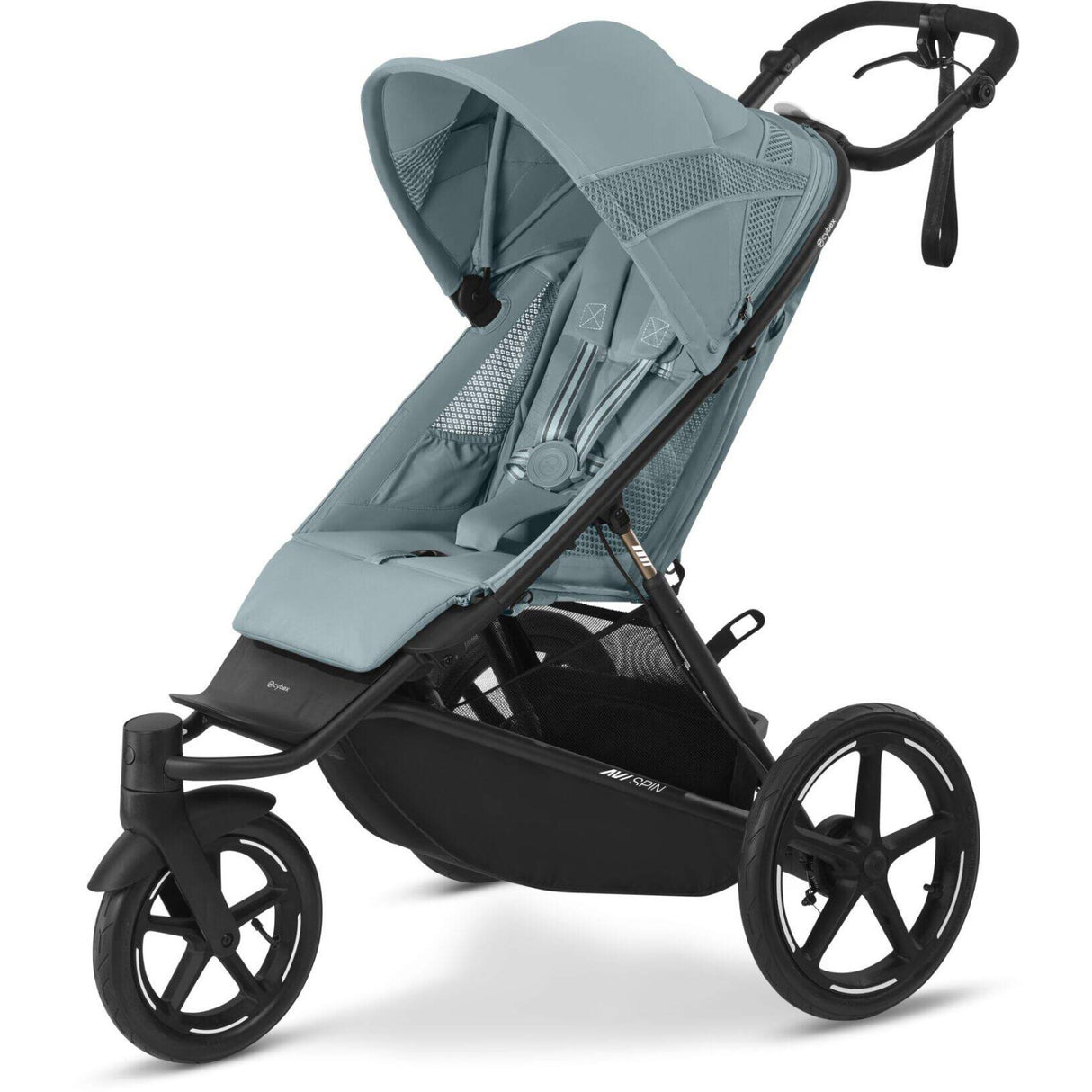 Cybex Avi Spin BLK Stroller Stormy Blue light blue