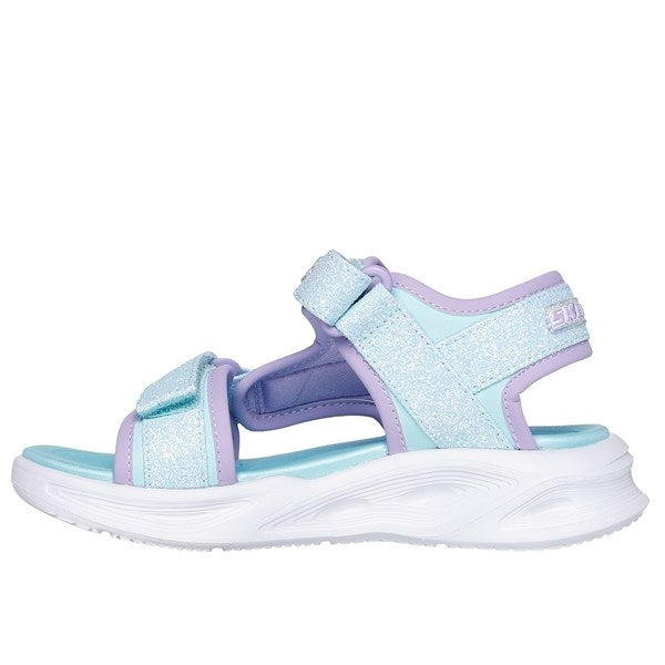 Skechers Sola Glow Sandal Light Blue Lavender