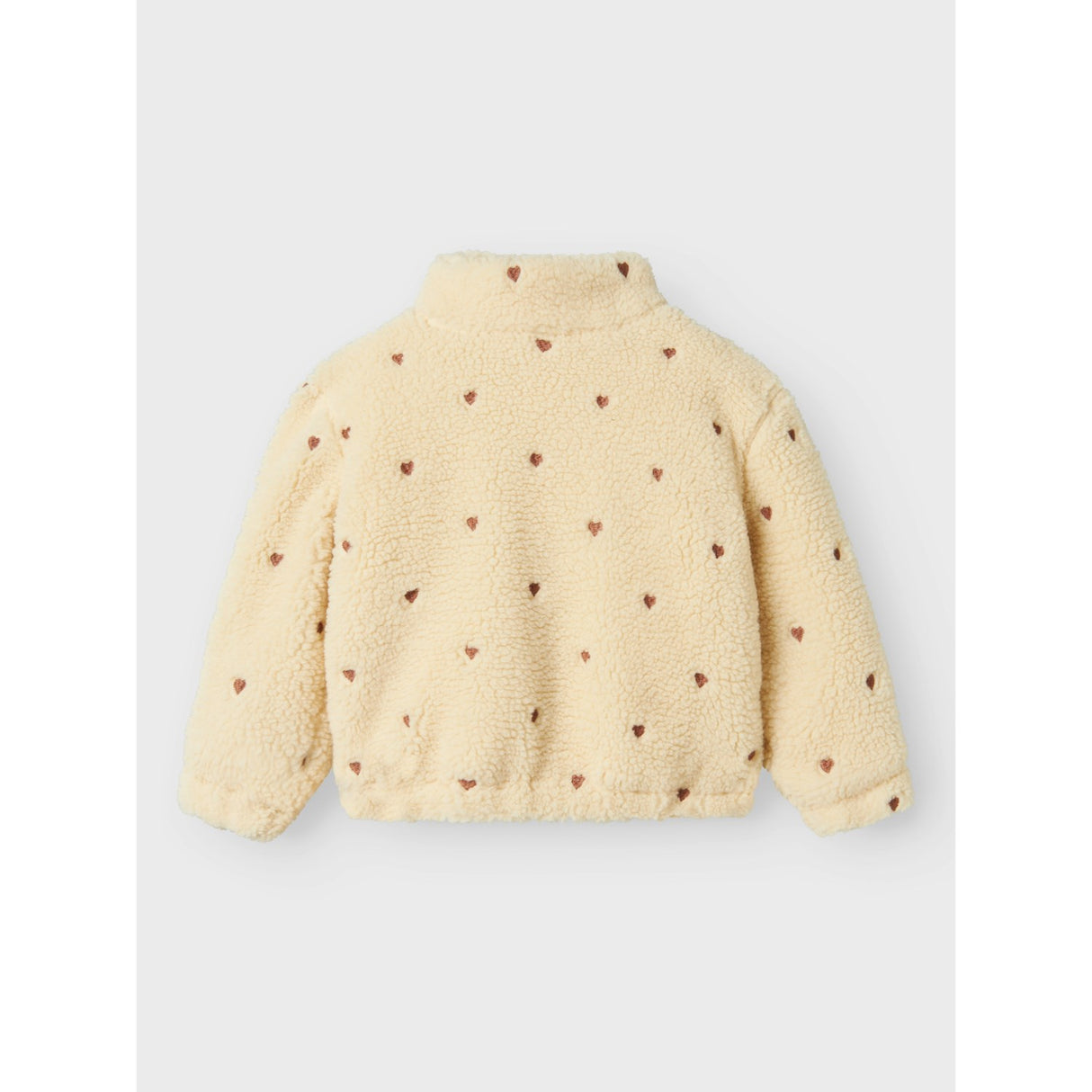 Lil'Atelier Sandshell Nalo Sherpa Loose Jacket