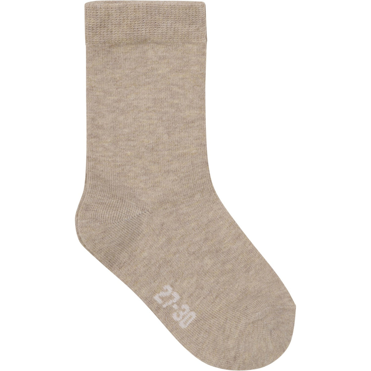 Minymo Silver Mink Melange Ankle Socks 2-Pack