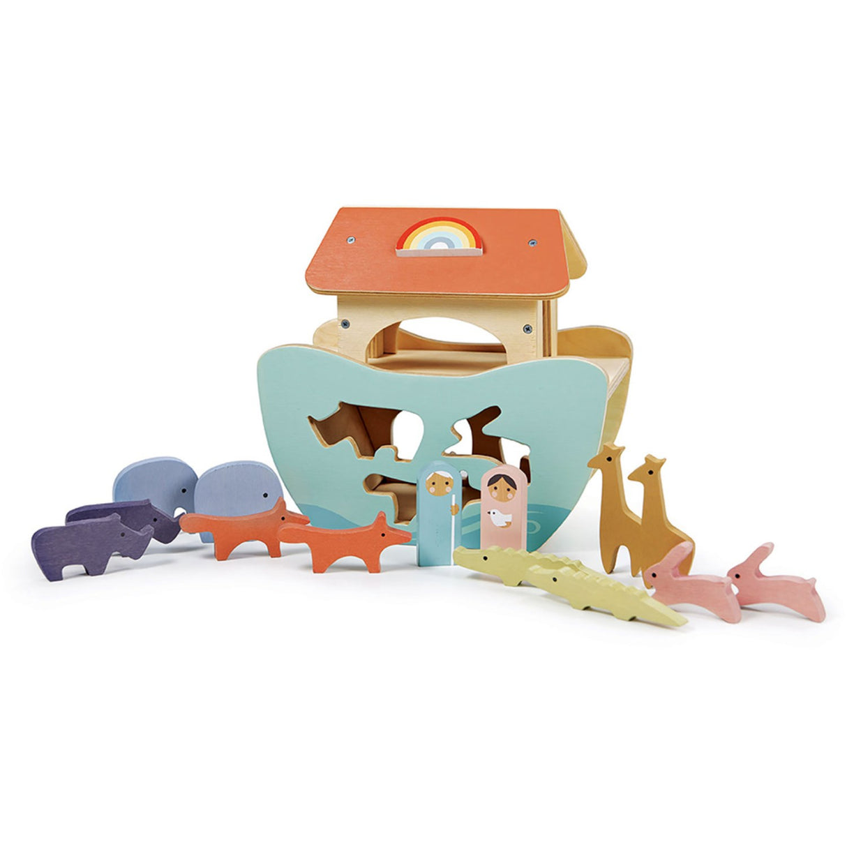 Tender Leaf Noah's Ark Sort Box - Small