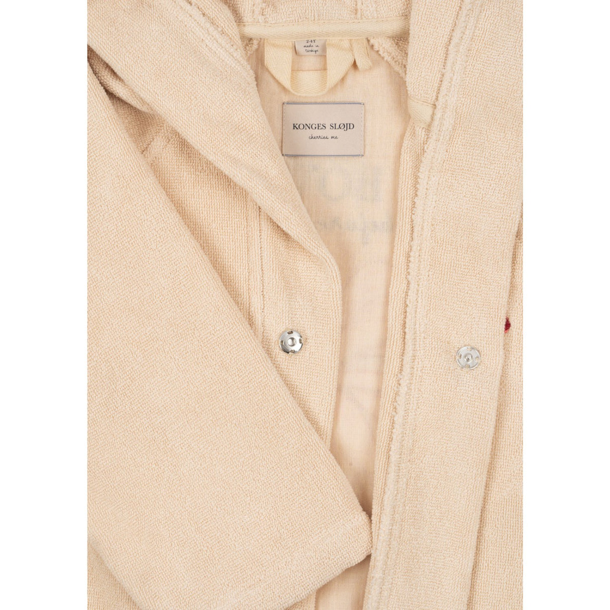 Konges Sløjd Brazilian Sand Terry Bathrobe Gots