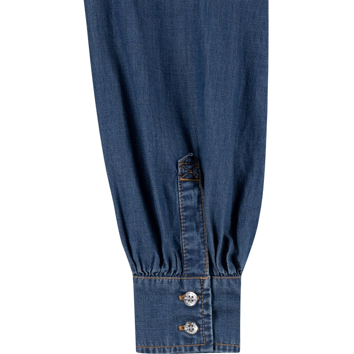 Levi's BLUE Western Peasant Denim Shirt