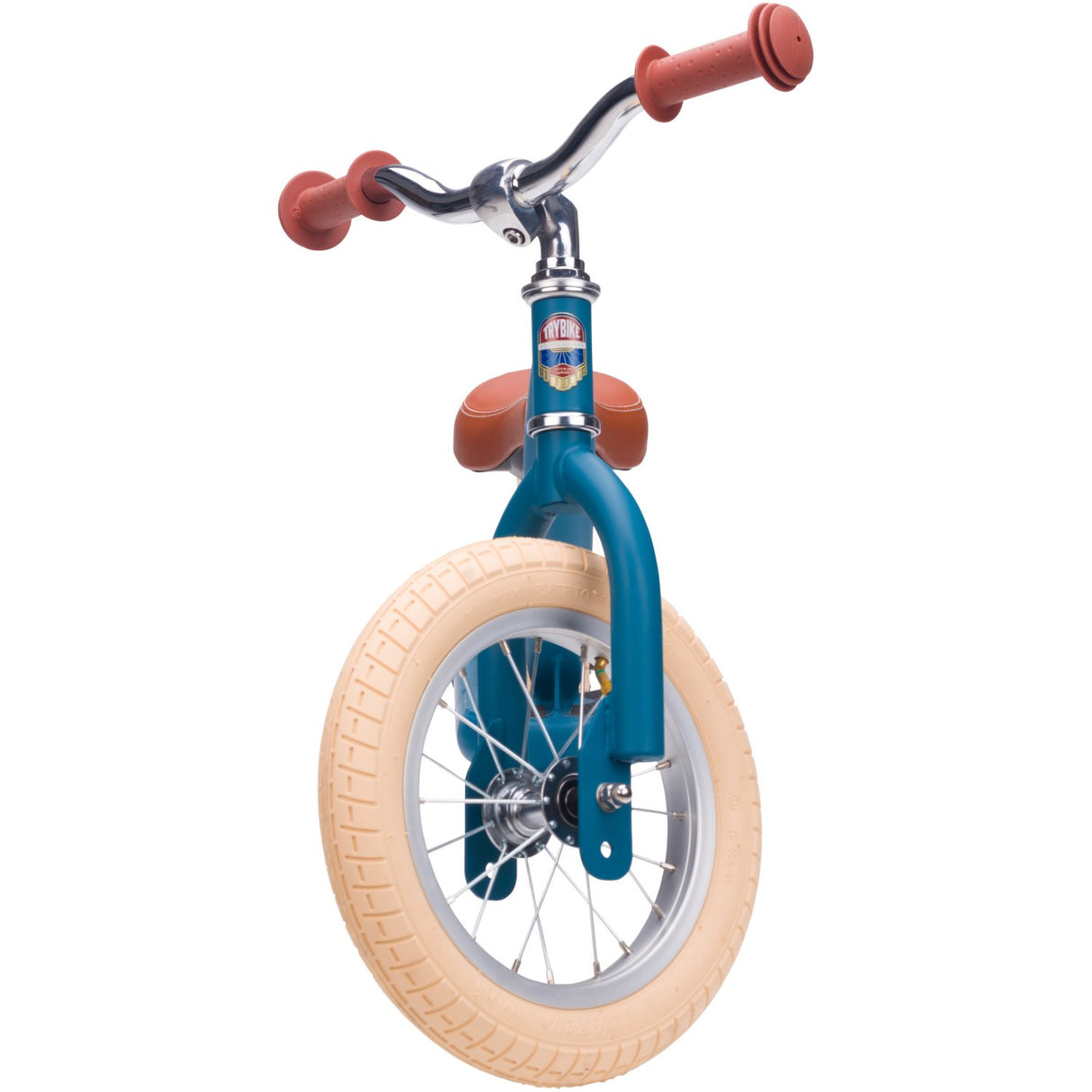 Trybike in steel, 2 wheels, Vintage Blue