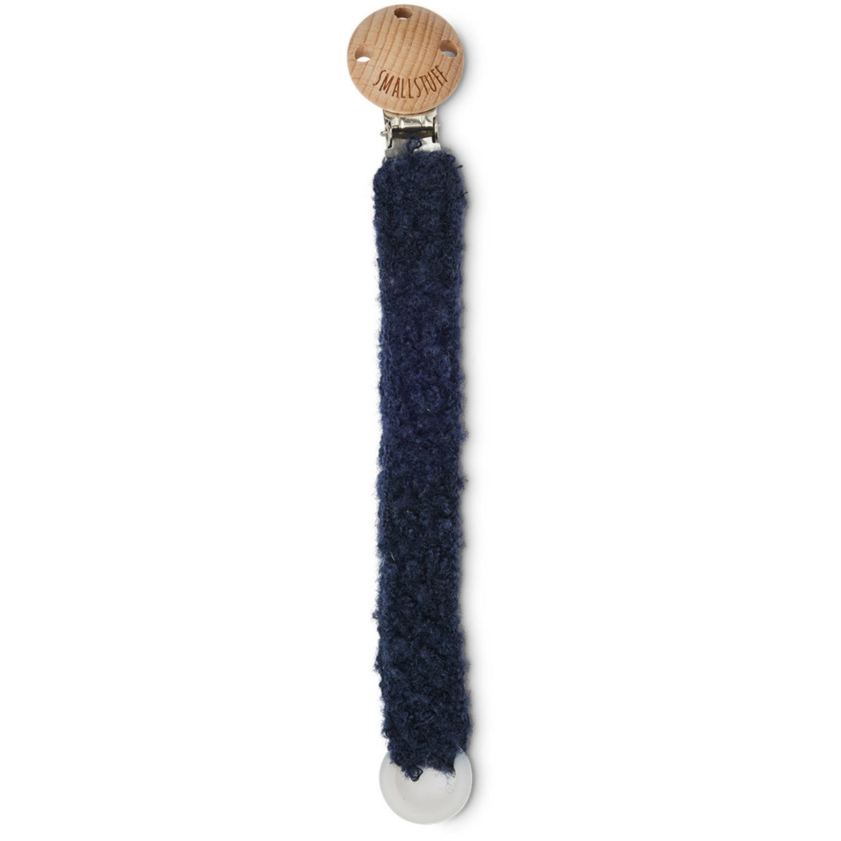 Smallstuff Navy Knitted Dummychain Bouclé Merino Wool