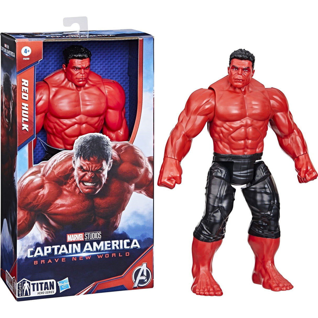 Marvel Avengers Brave New World Titan Deluxe Red Hulk 30 Cm